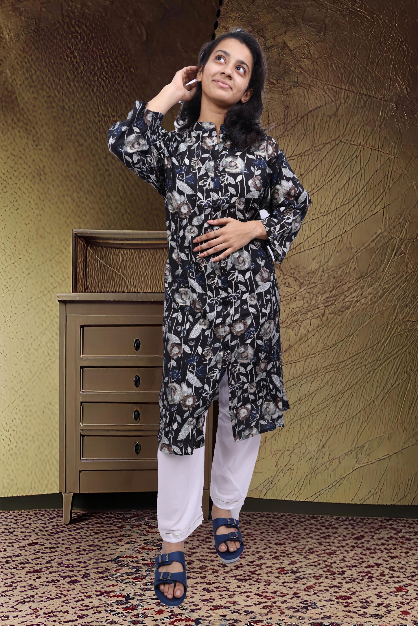 PickCell Printed Large Size Kurti