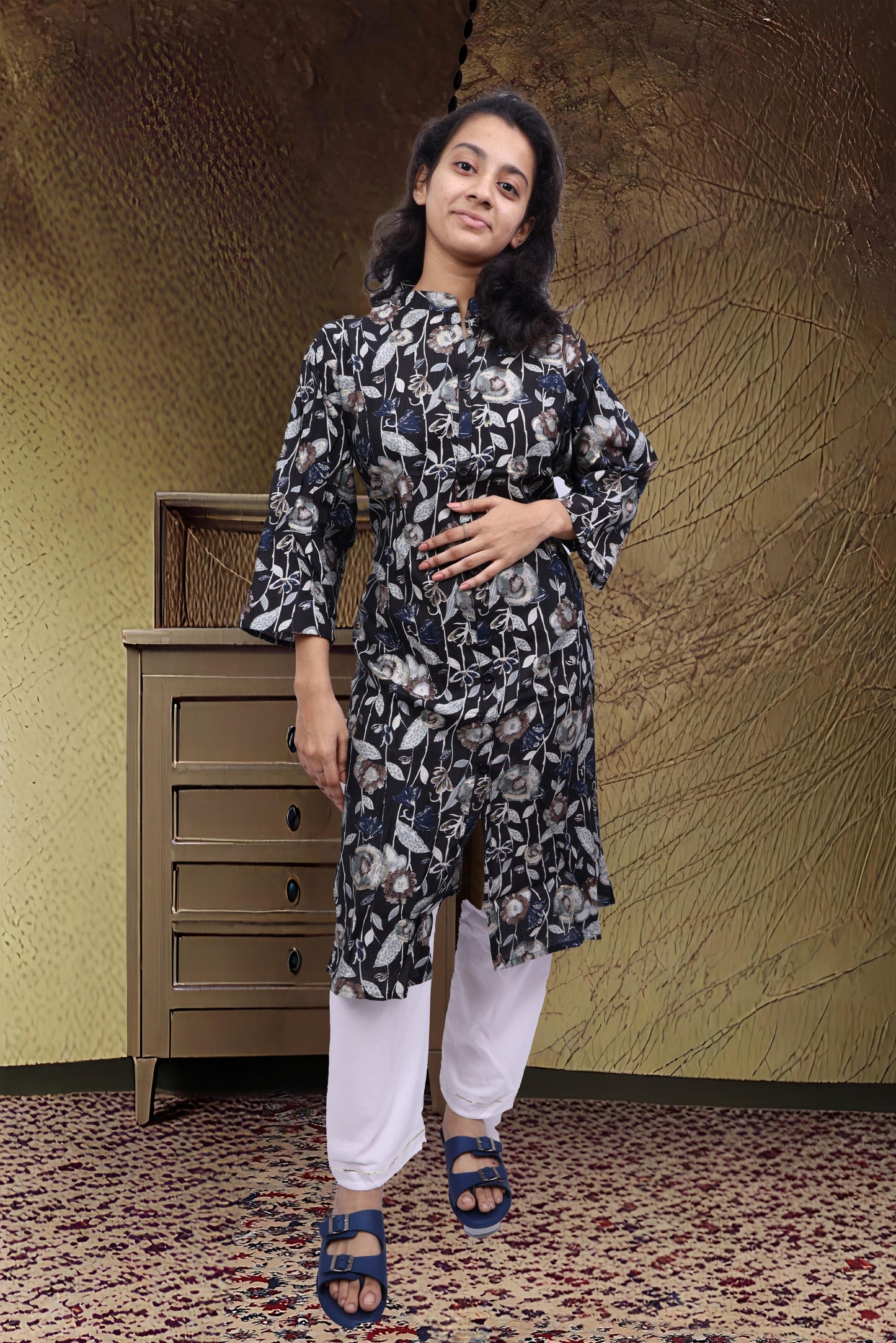 PickCell Printed Large Size Kurti