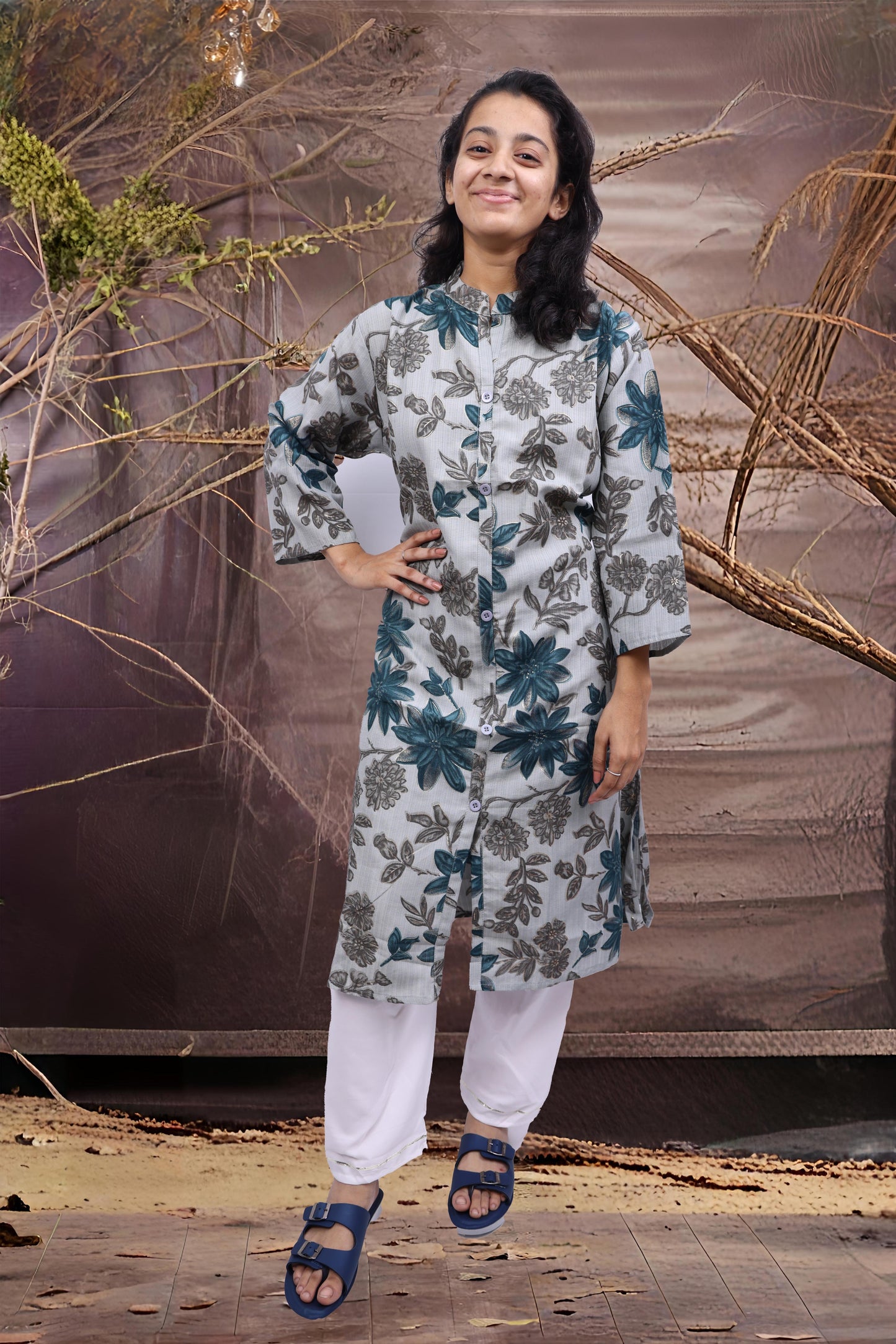 PickCell Printed Large Size Kurti