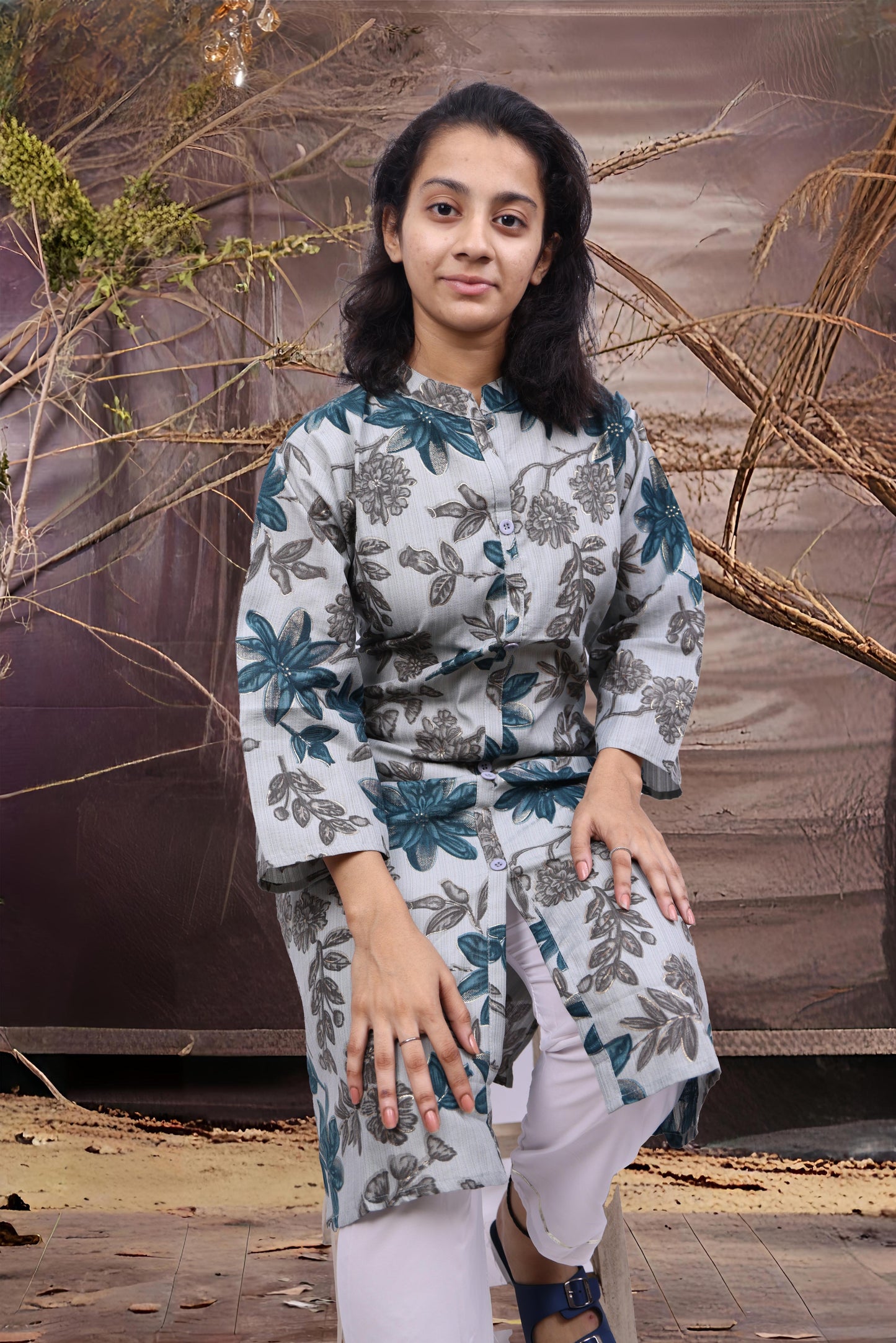 PickCell Printed Large Size Kurti