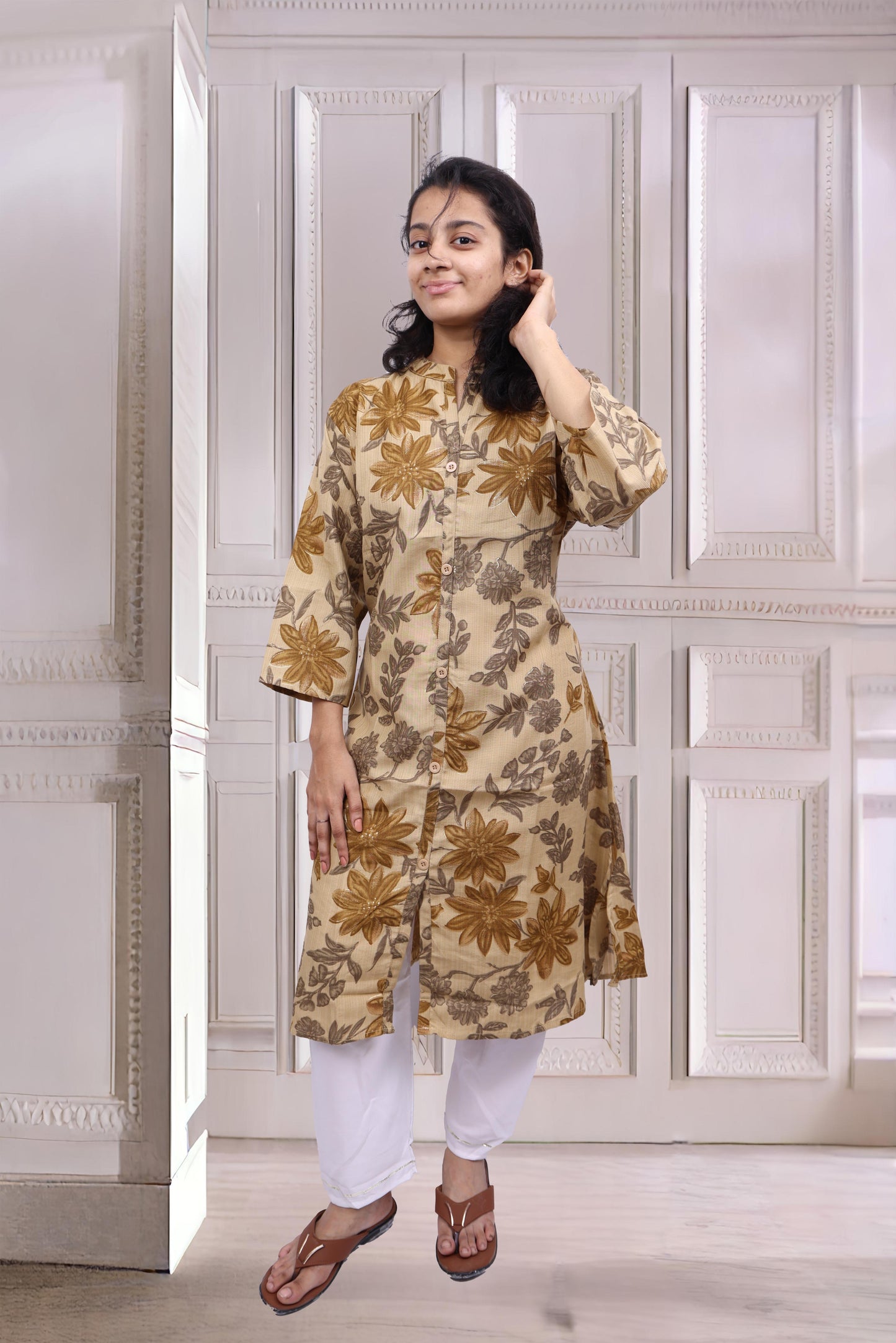 PickCell Printed Large Size Kurti