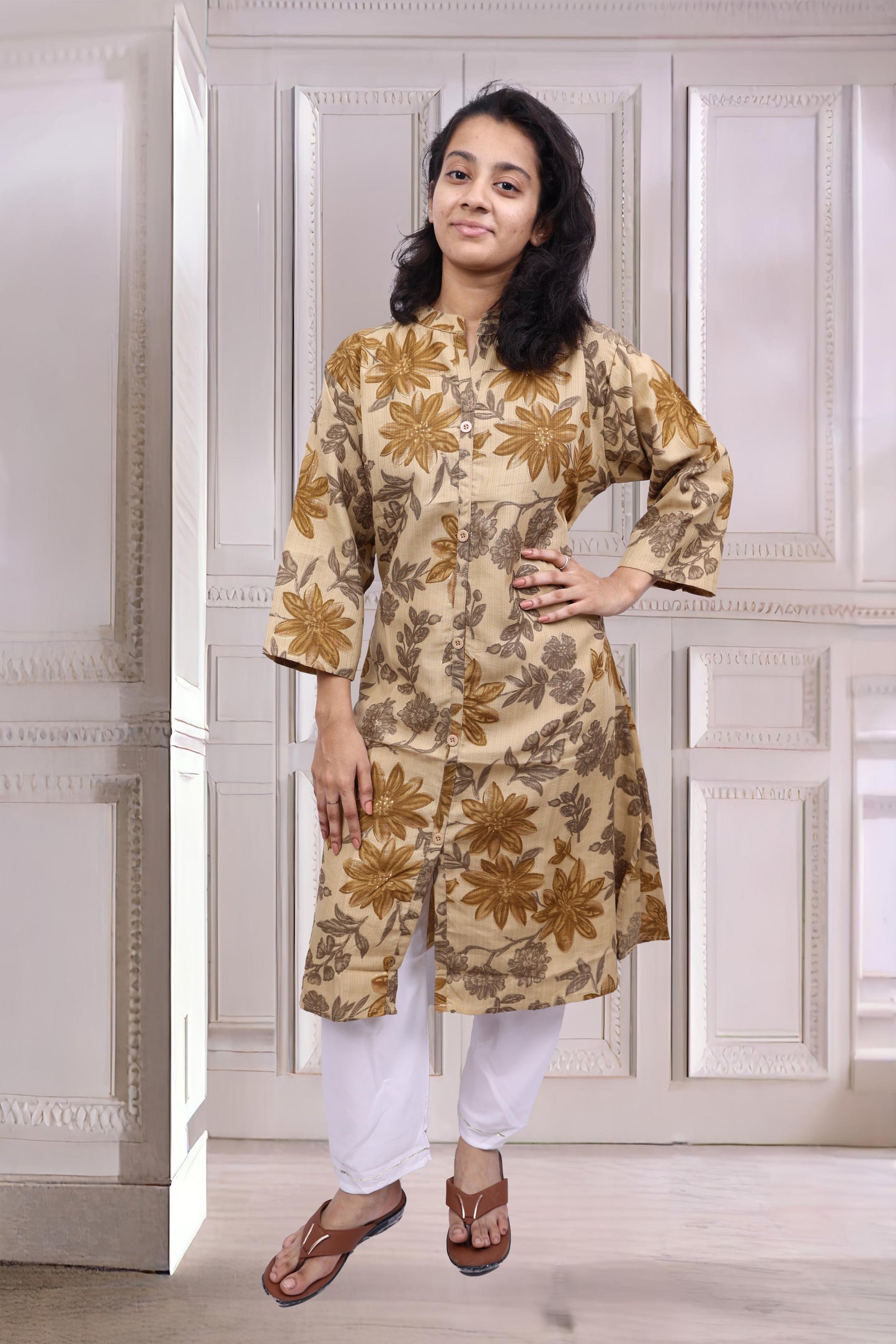 PickCell Printed Large Size Kurti