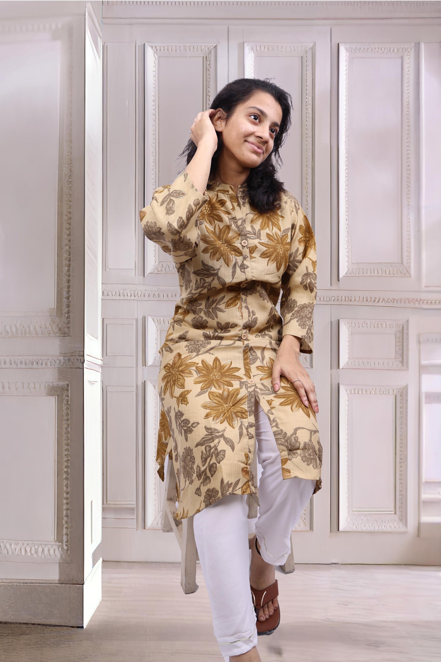 PickCell Printed Large Size Kurti