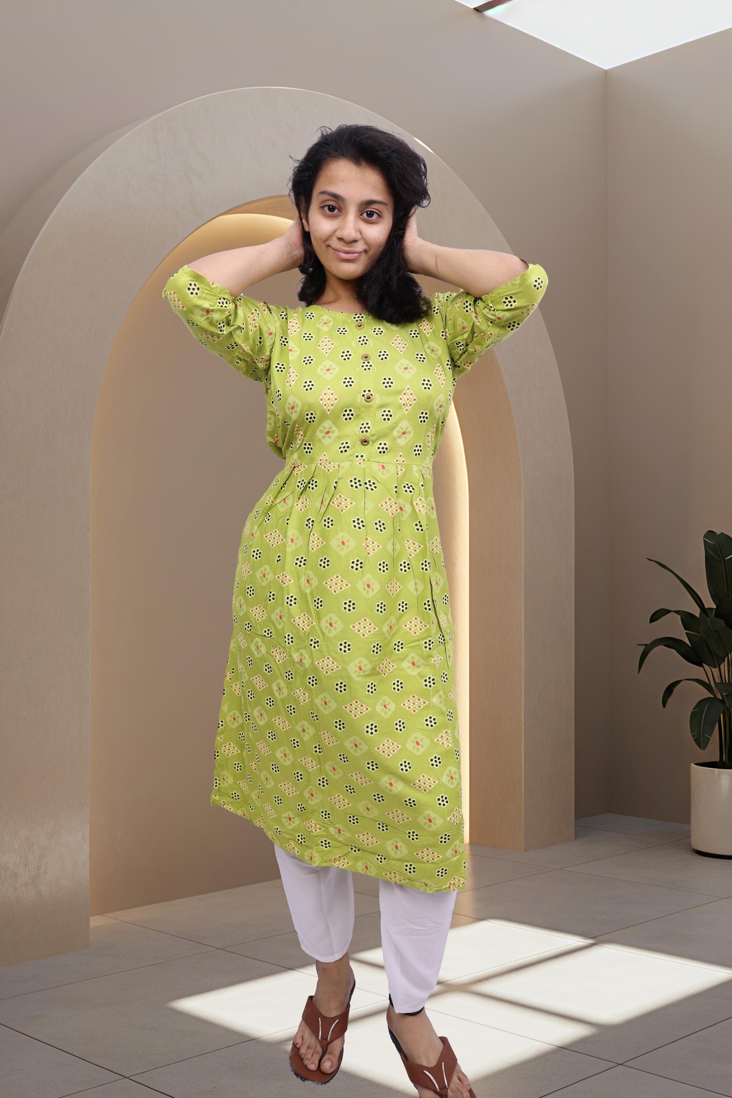 PickCell Printed Frock Kurti