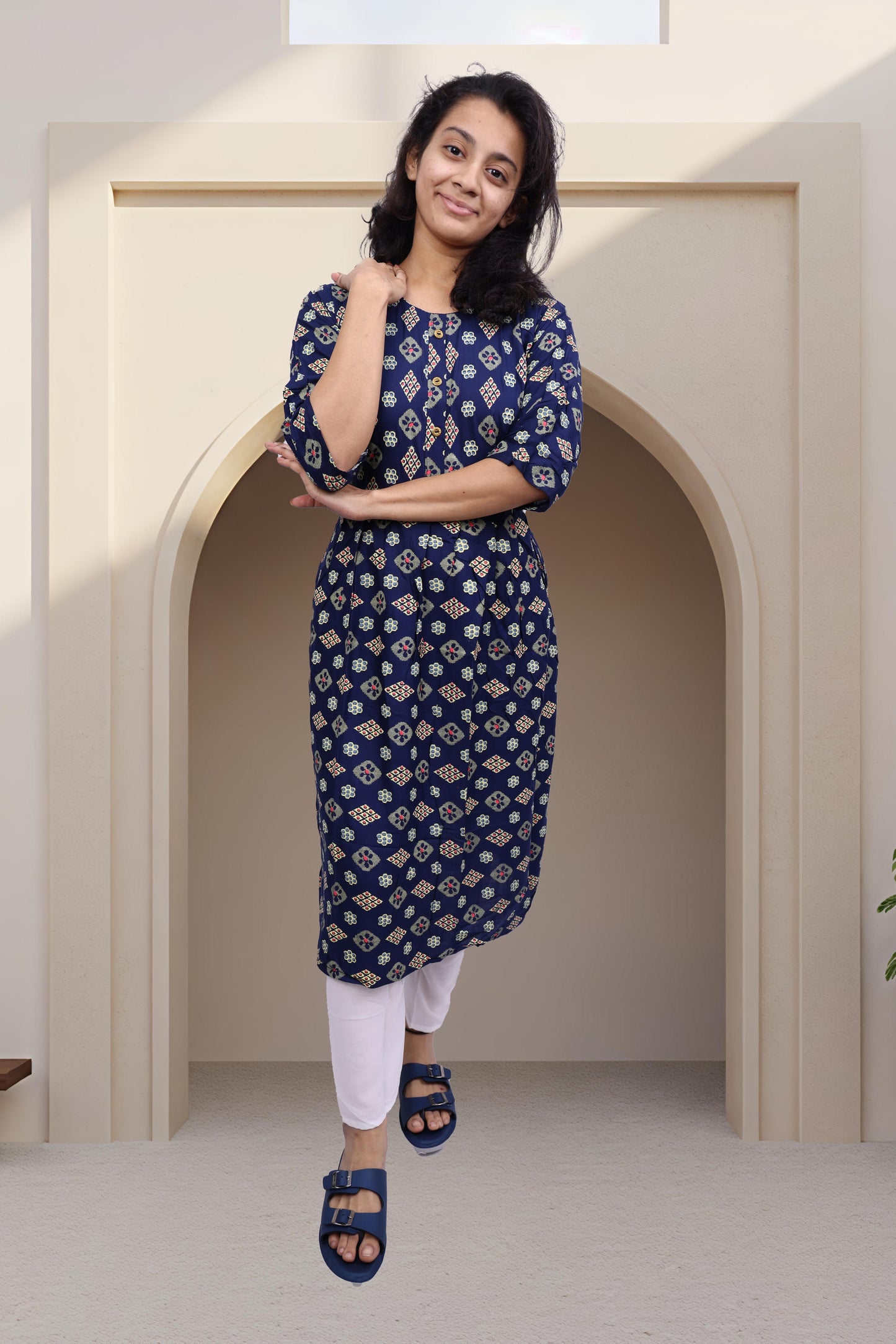 PickCell Printed Frock Kurti