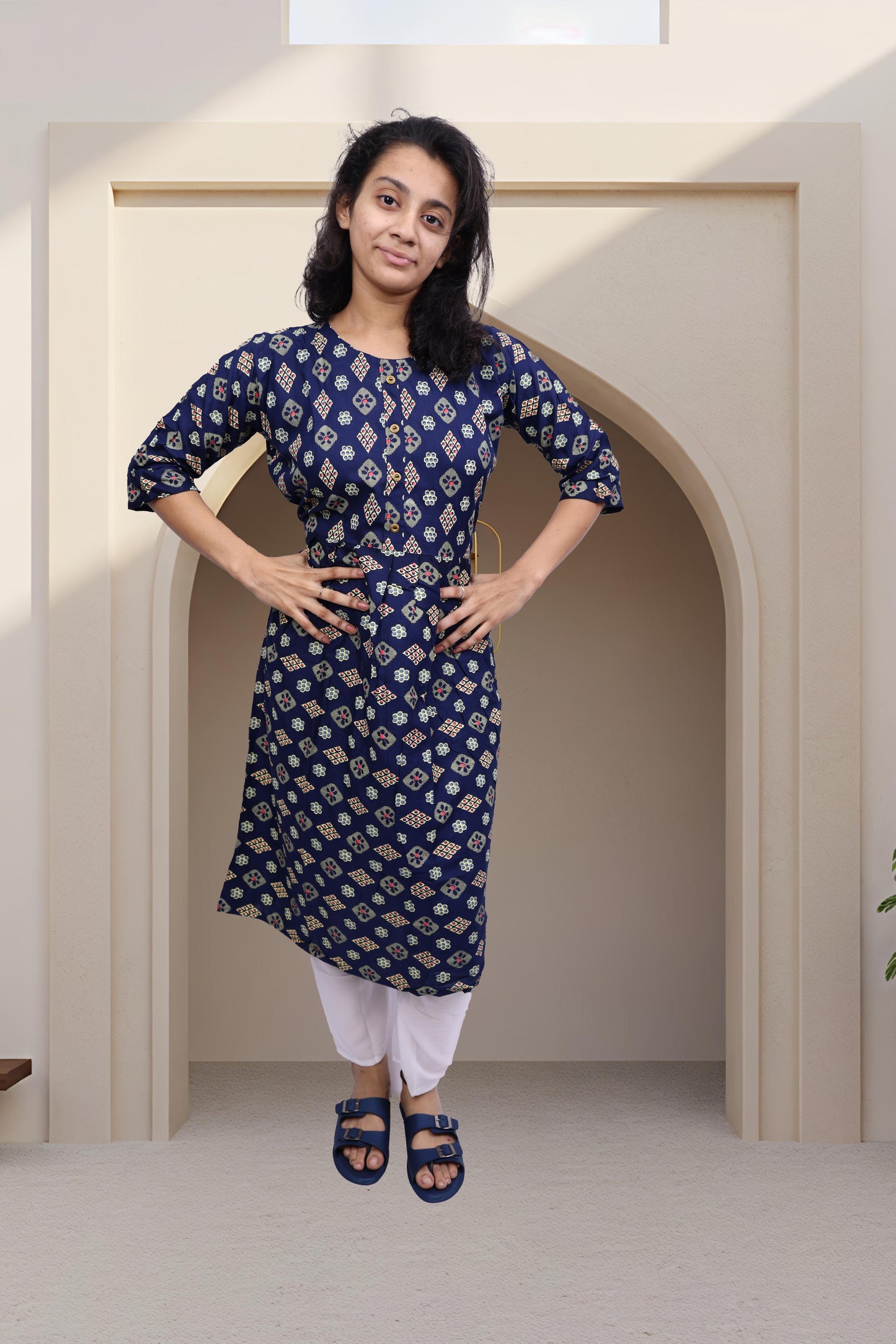 PickCell Printed Frock Kurti