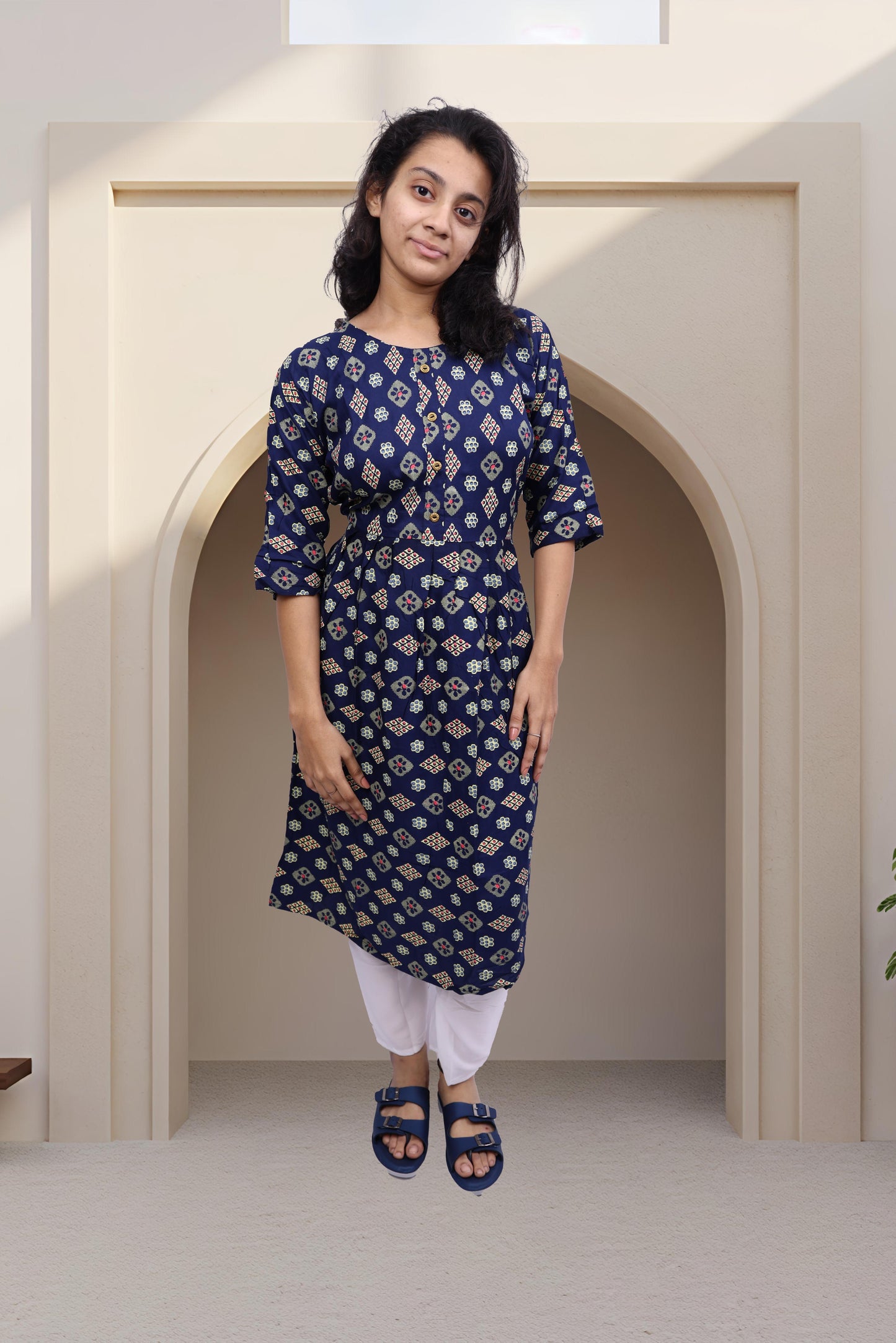 PickCell Printed Frock Kurti
