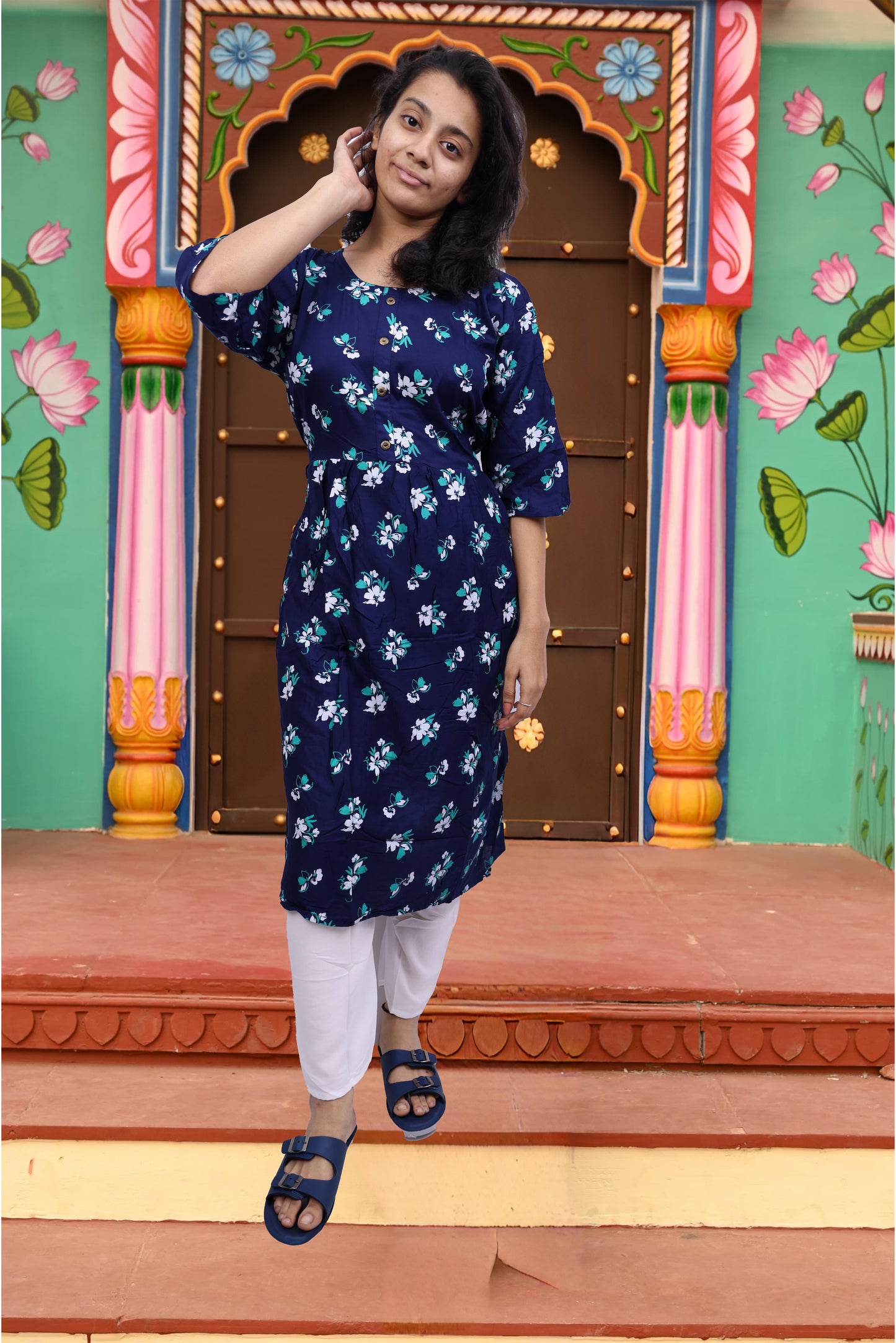 PickCell Printed Frock Kurti