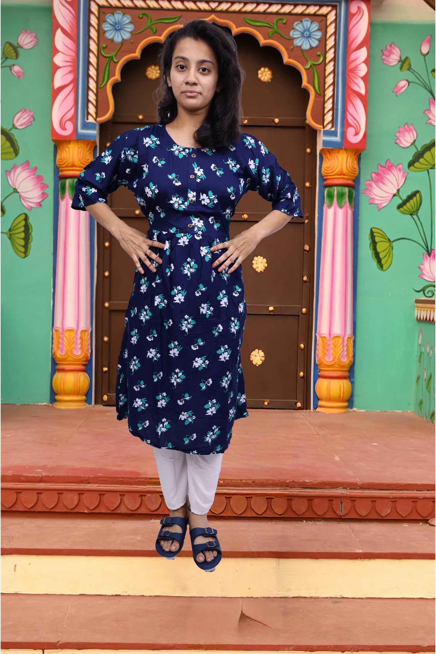 PickCell Printed Frock Kurti