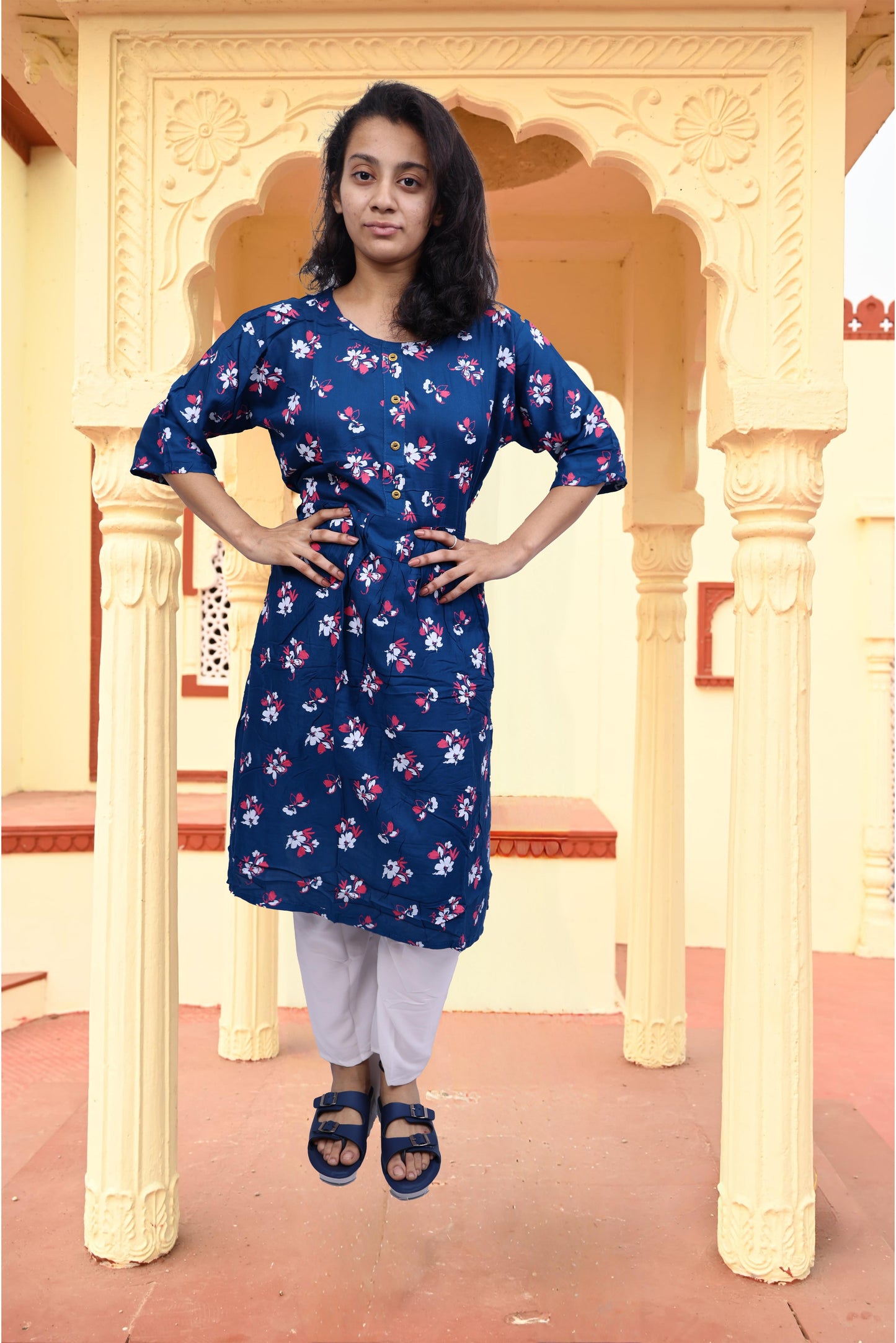 PickCell Printed Frock Kurti