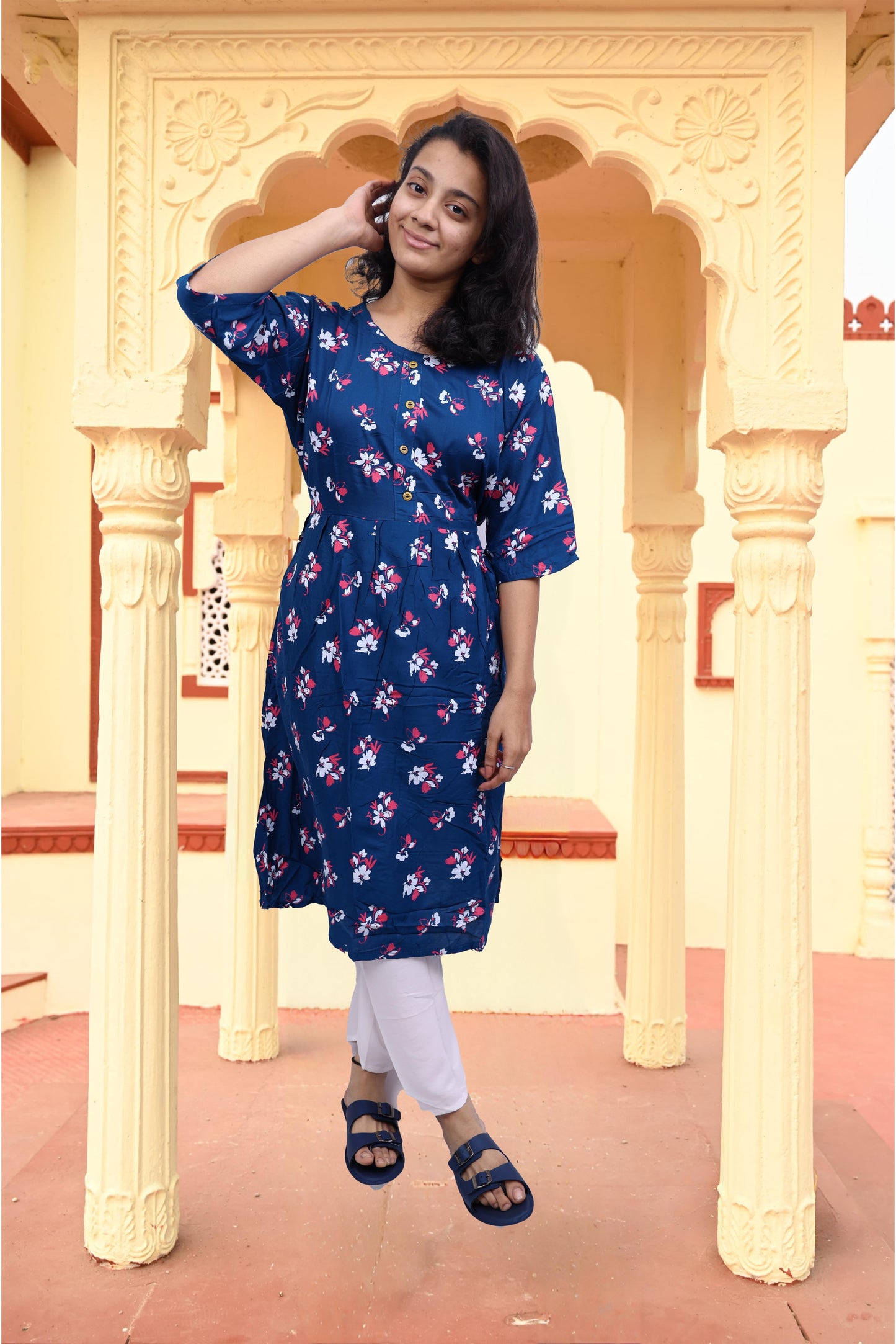 PickCell Printed Frock Kurti