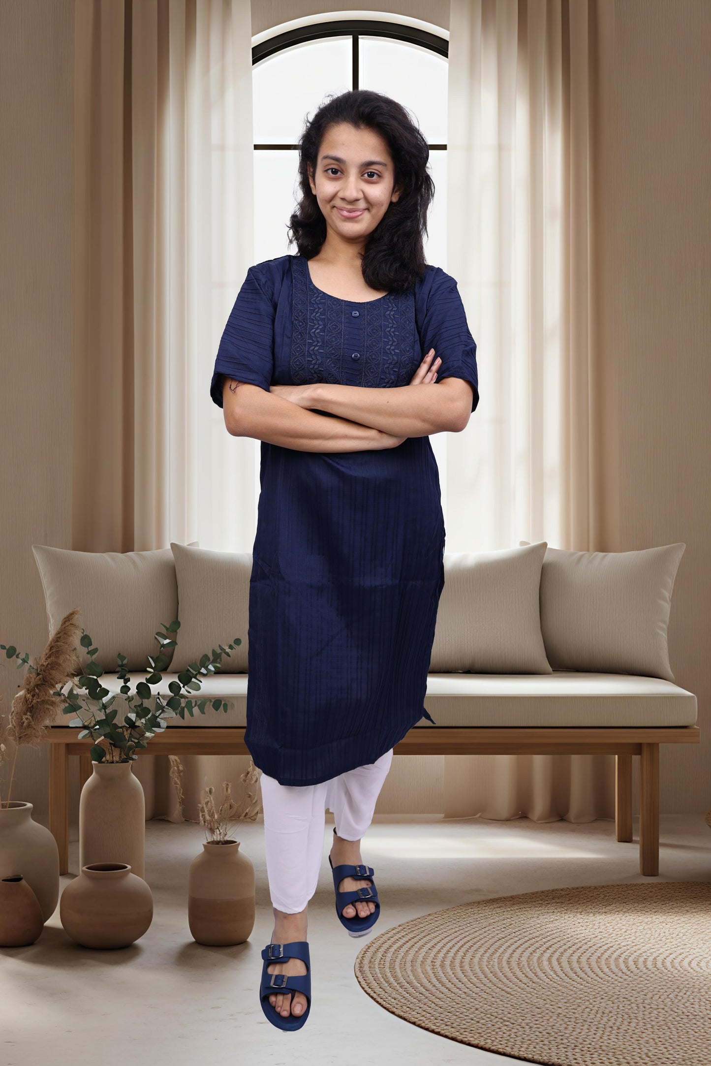 PickCell Embrodiary Kurti
