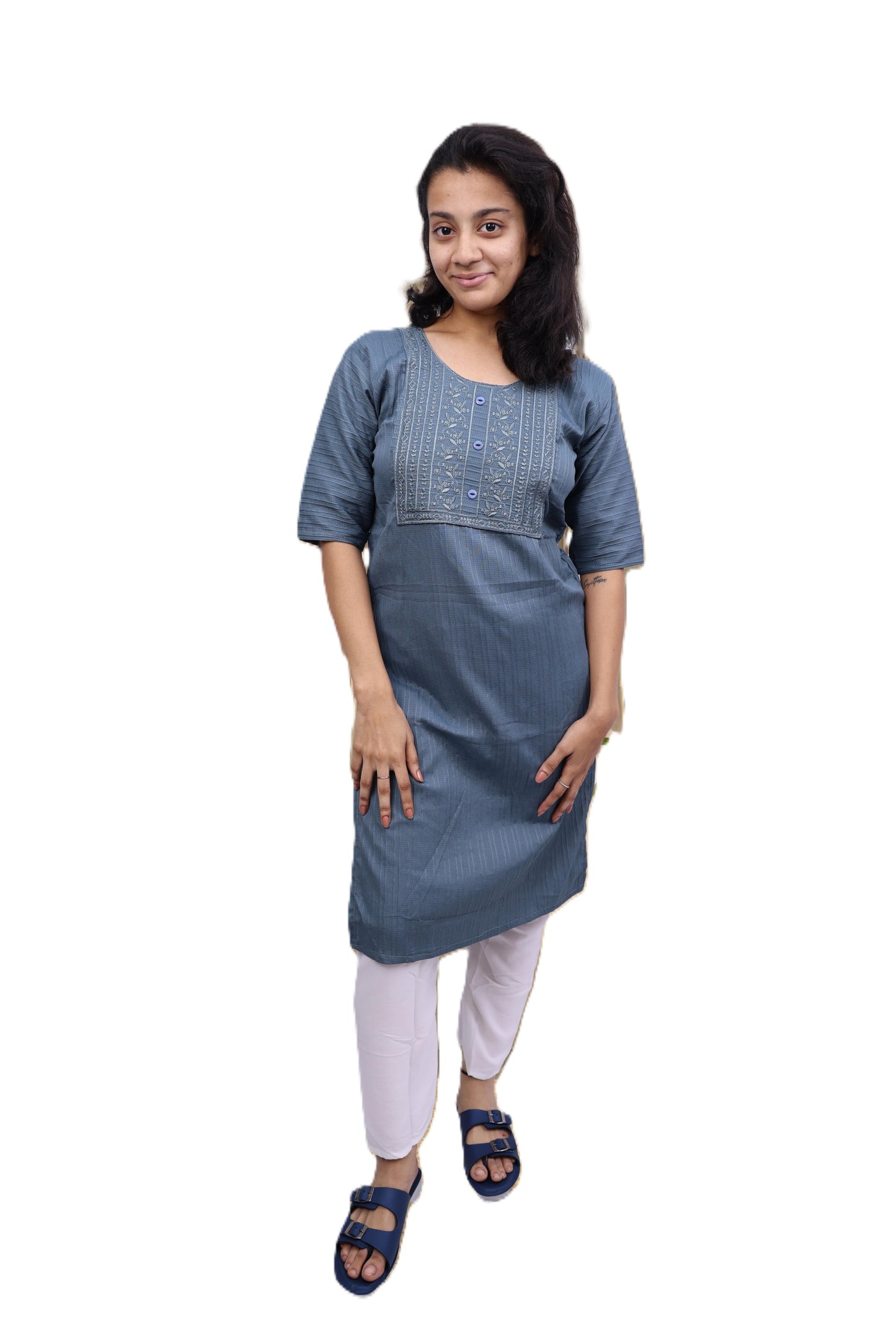 PickCell Embrodiary Kurti