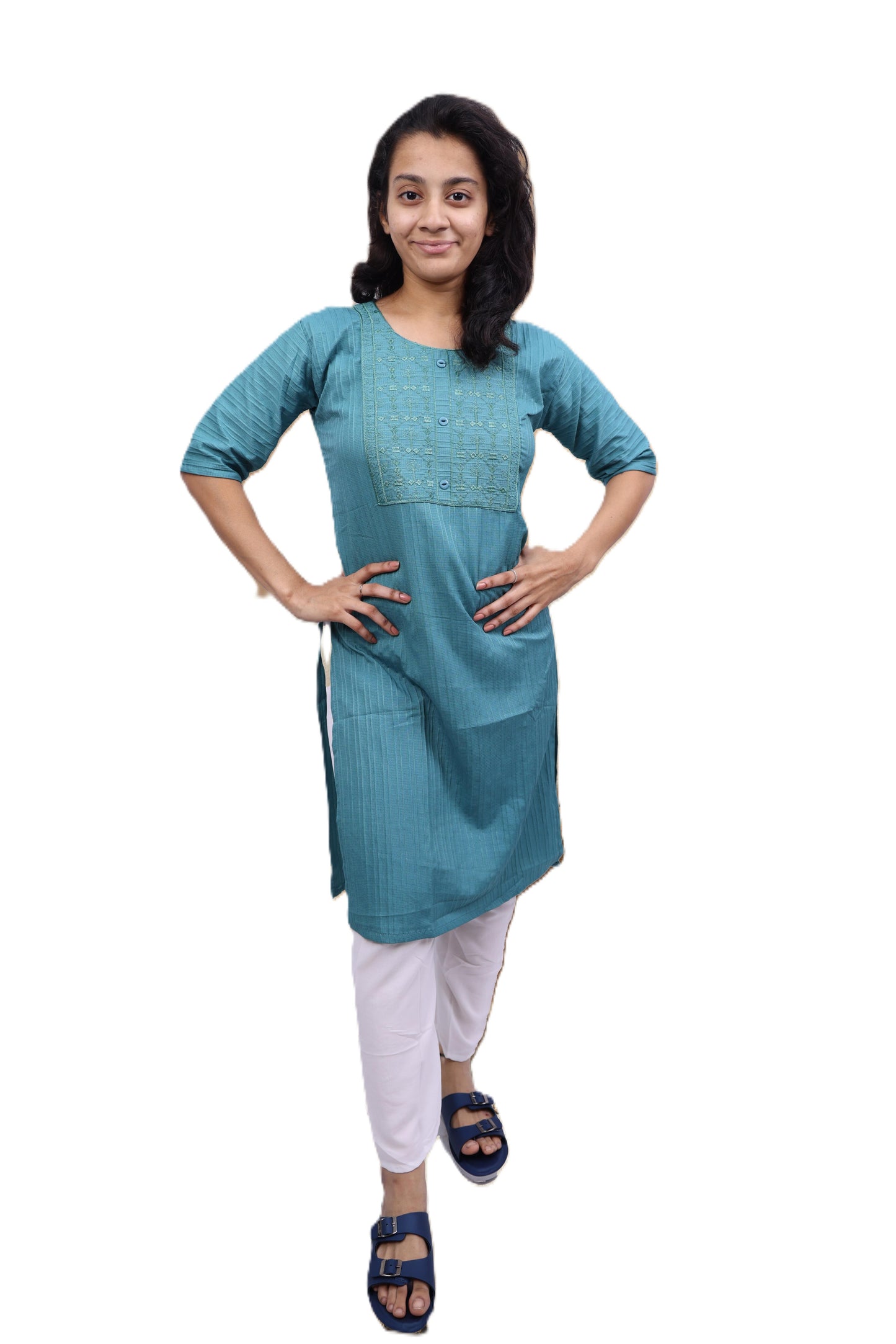 PickCell Embrodiary Kurti
