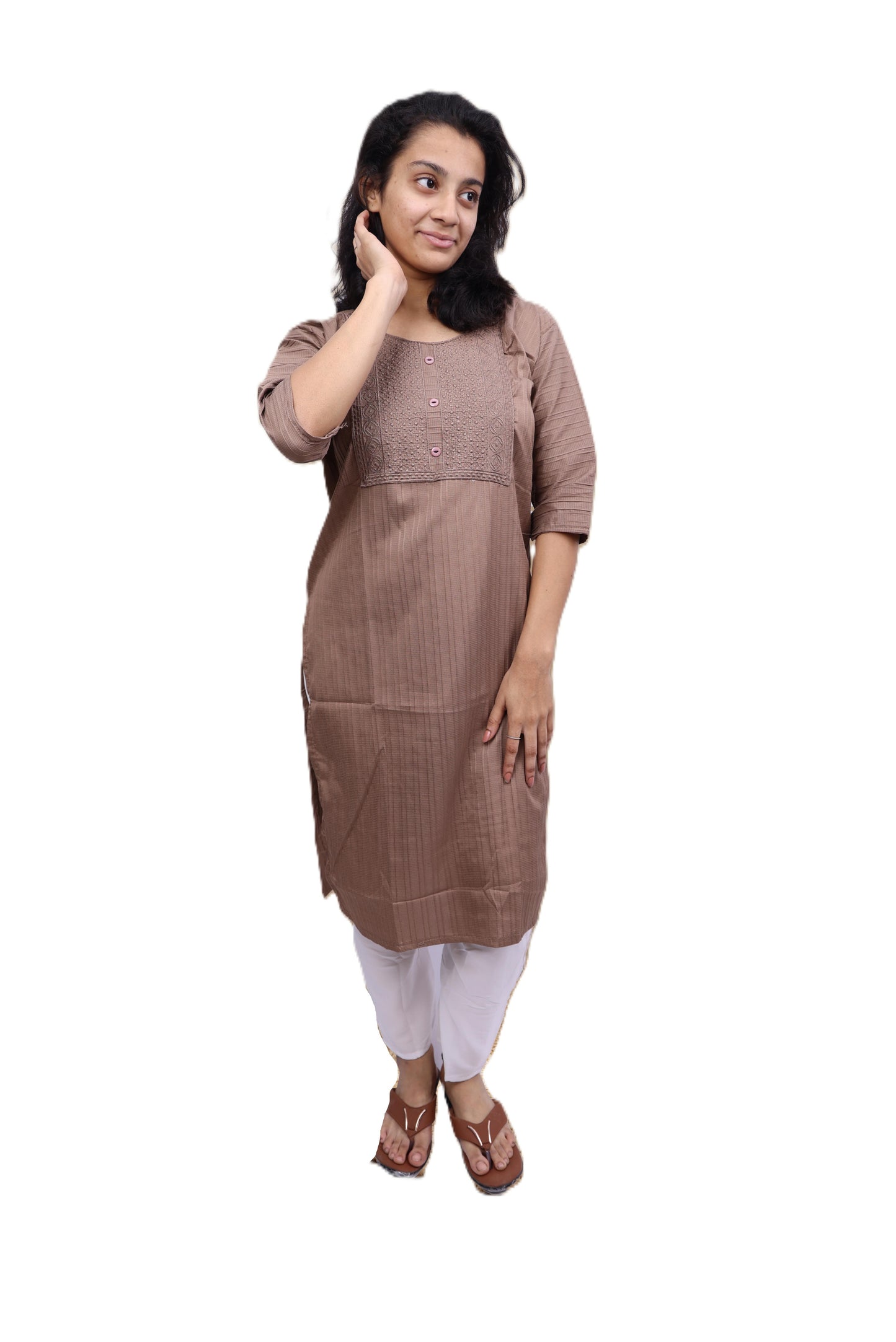 PickCell Embrodiary Kurti