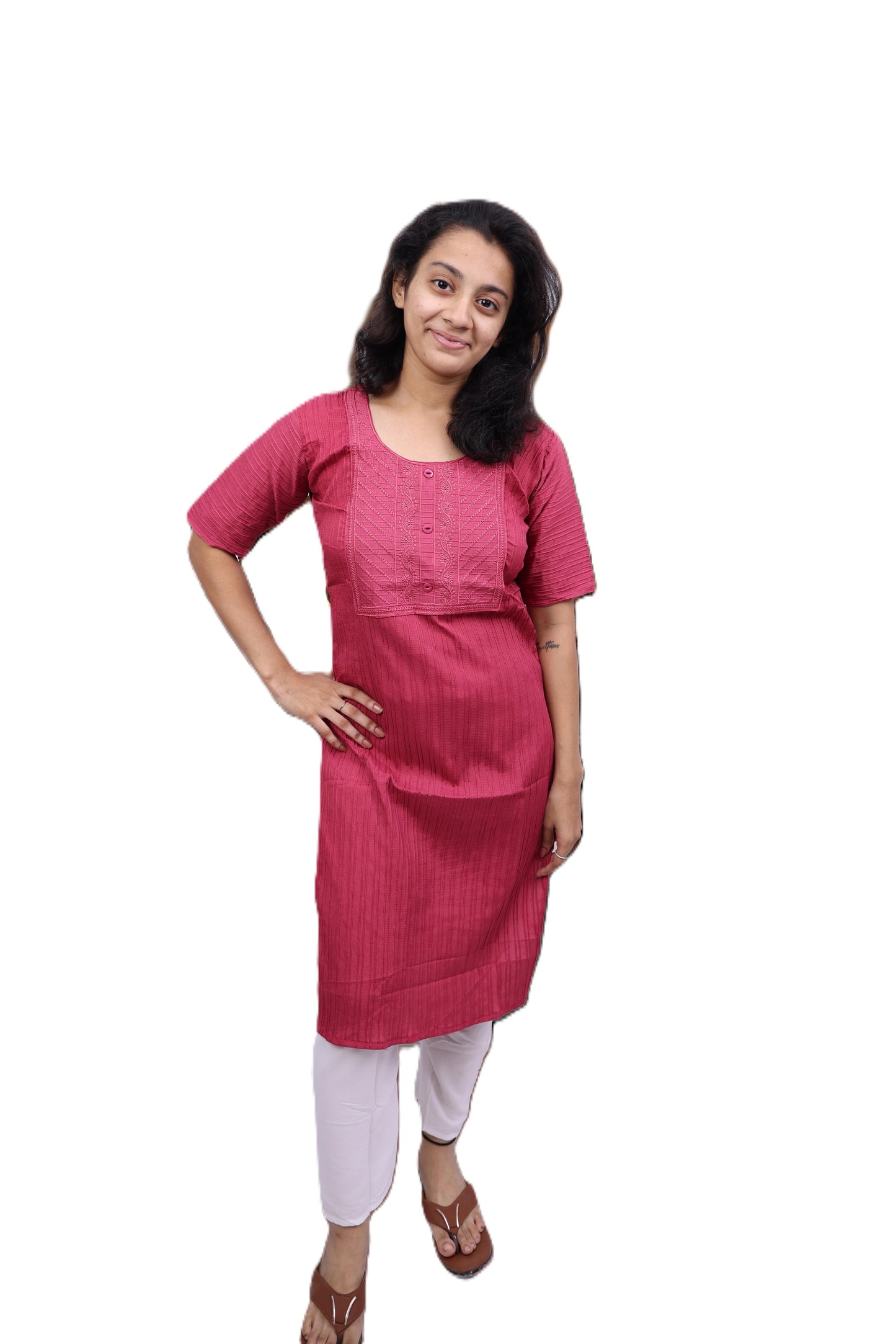 PickCell Embrodiary Kurti