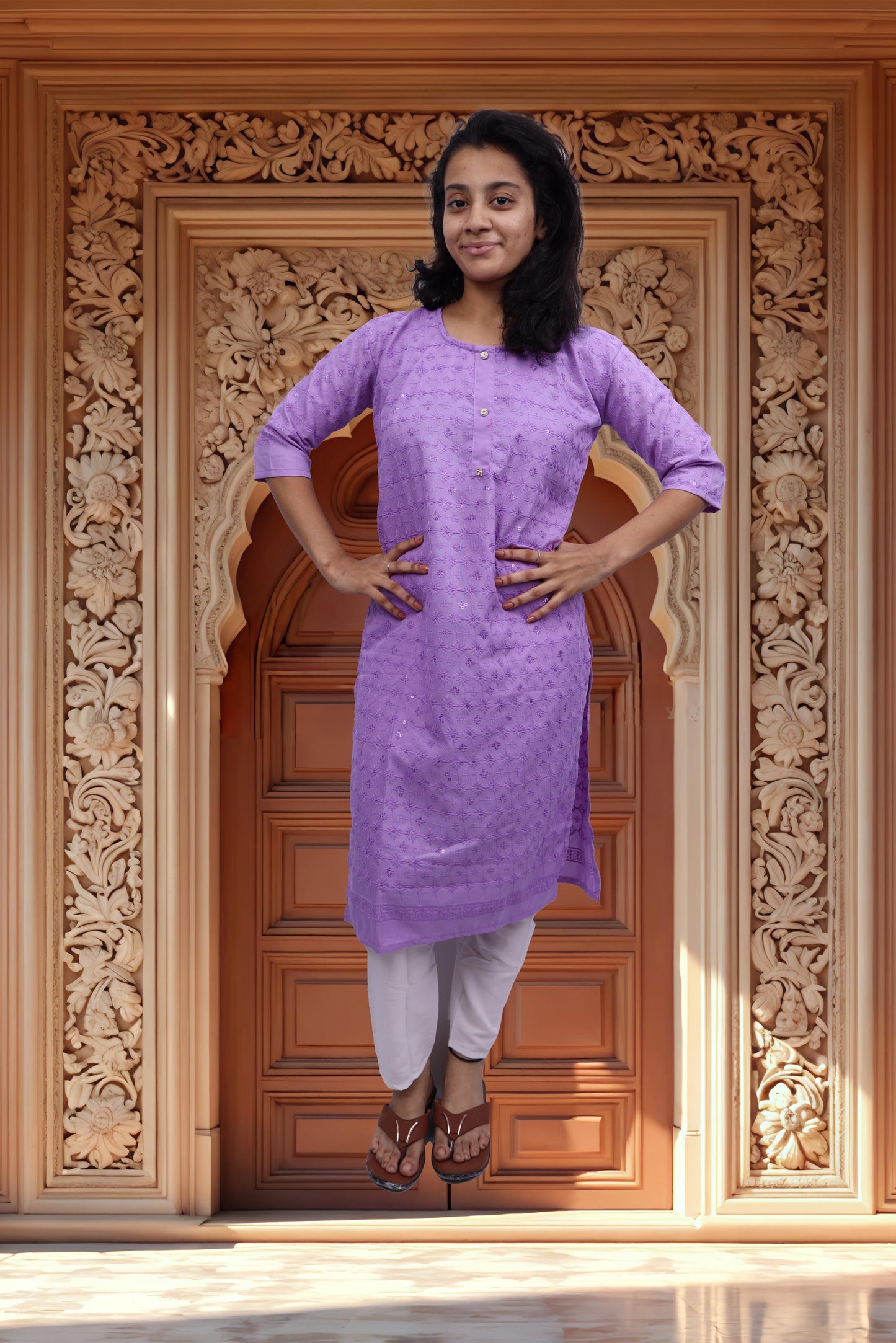 PickCell Embrodiary Kurti