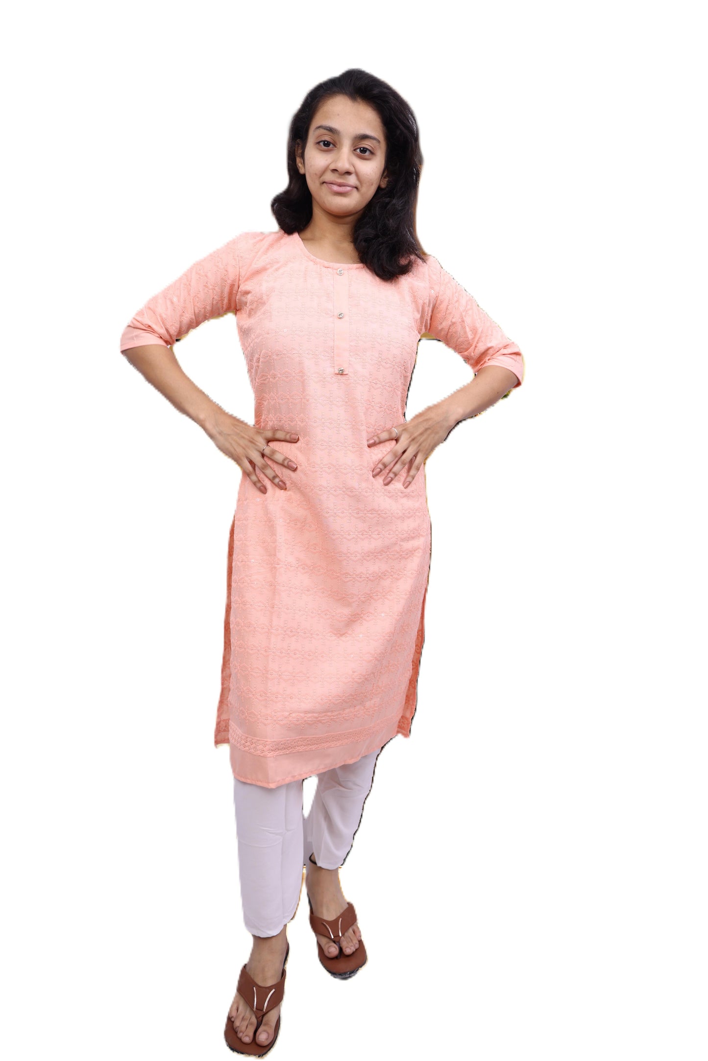 PickCell Embrodiary Kurti