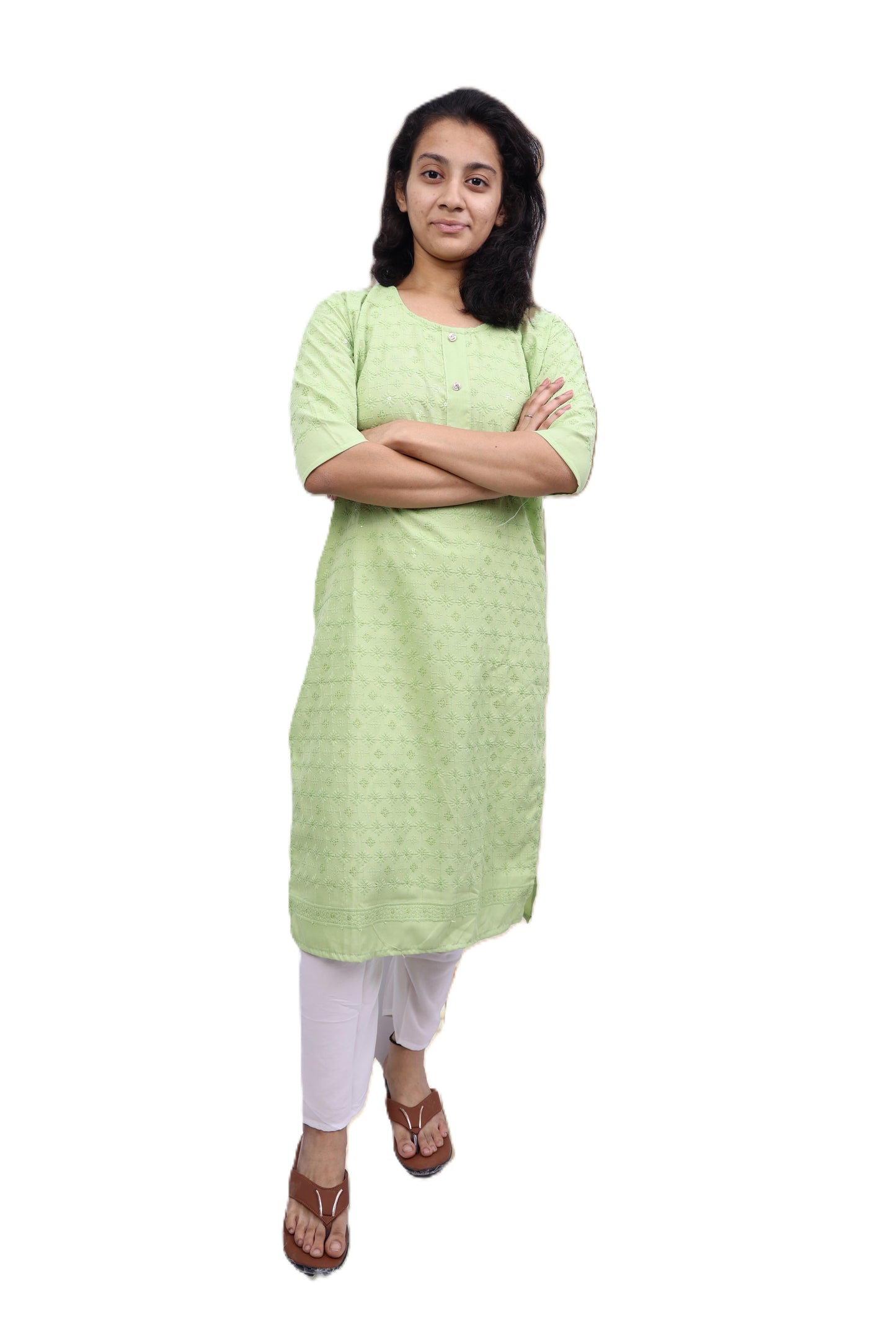 PickCell Embrodiary Kurti