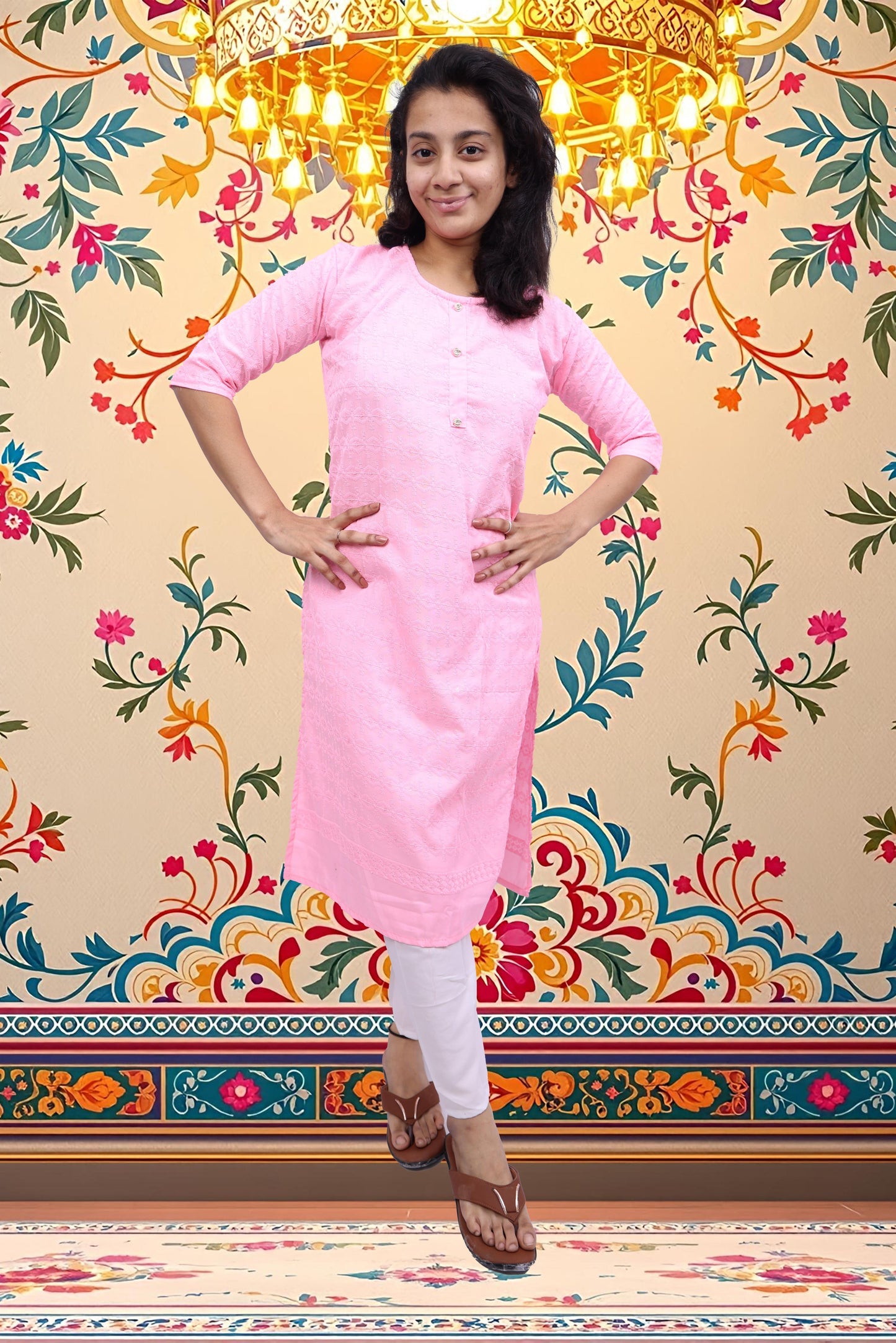 PickCell Embrodiary Kurti