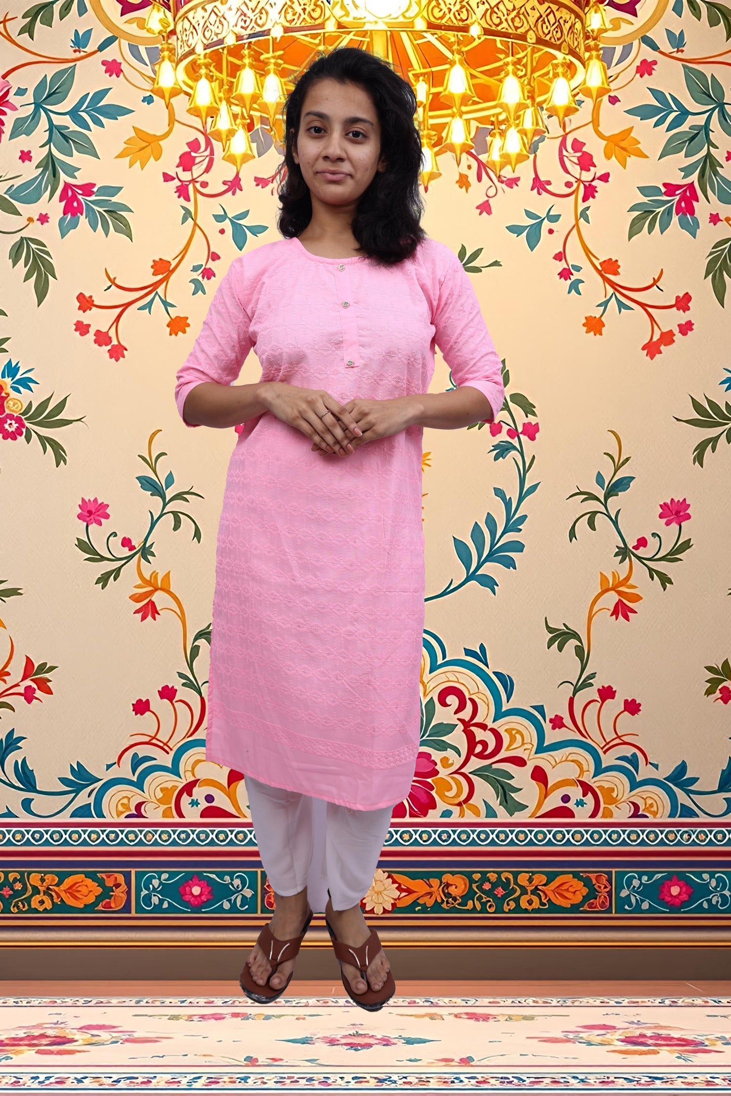 PickCell Embrodiary Kurti