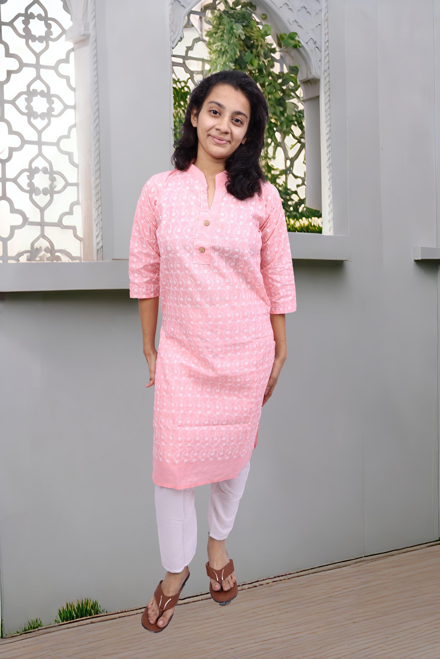 PickCell Embrodiary Kurti