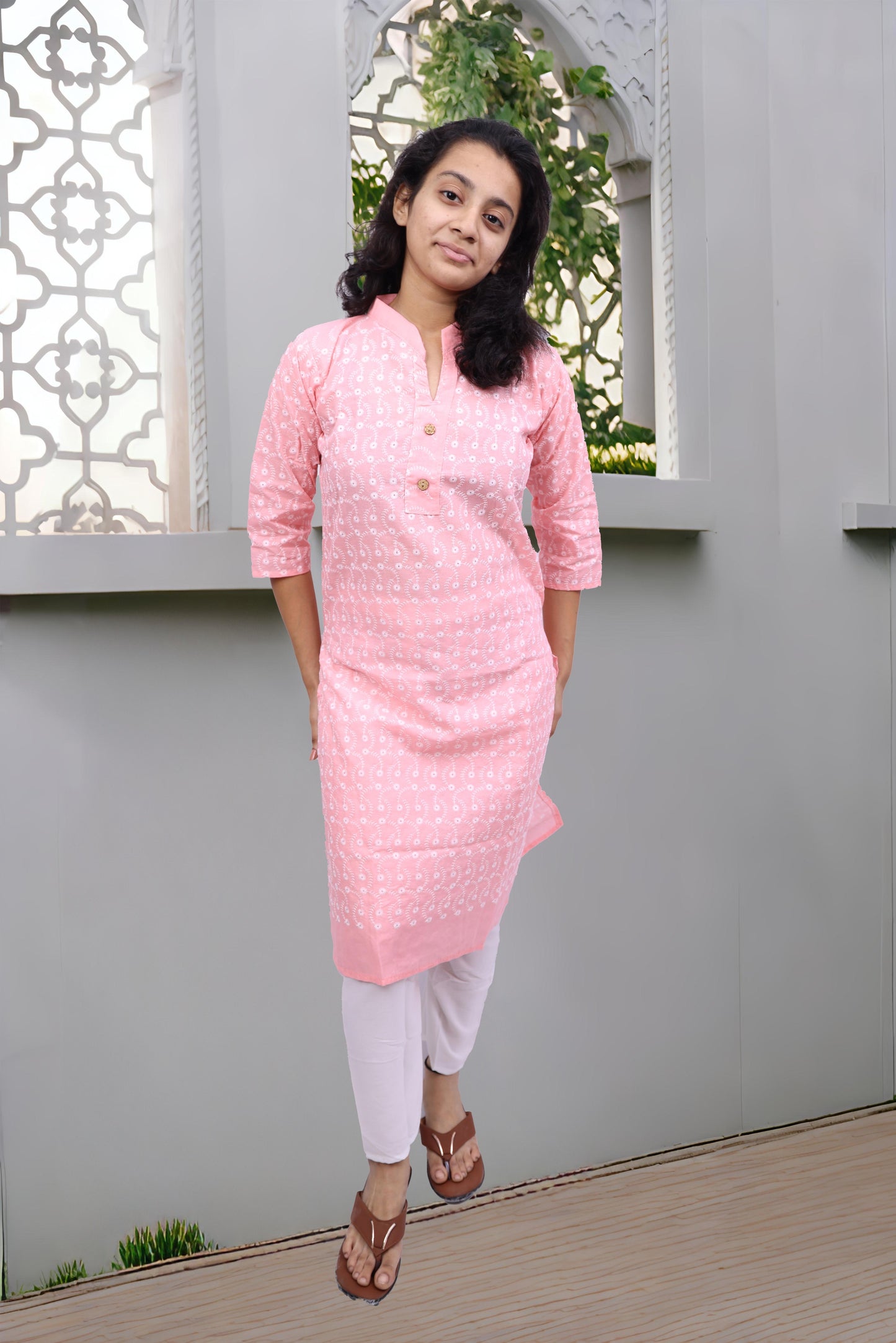 PickCell Embrodiary Kurti