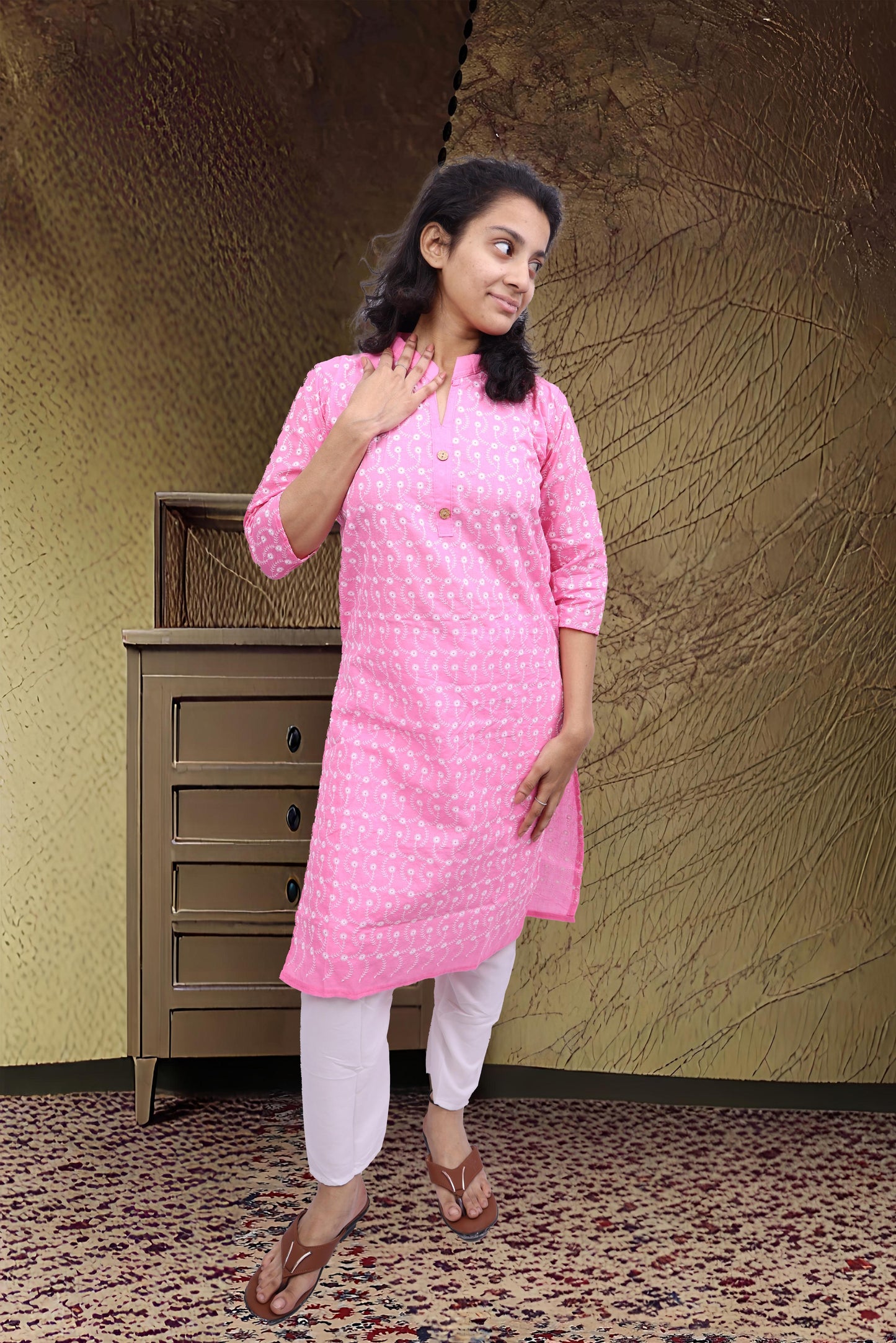 PickCell Embrodiary Kurti