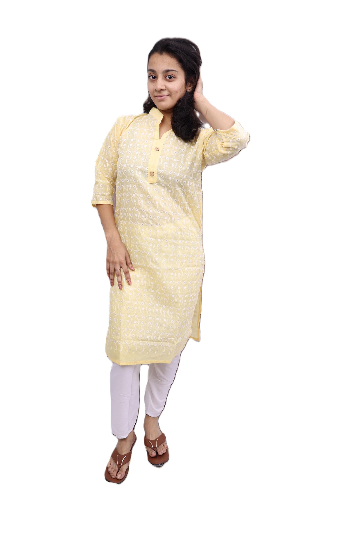 PickCell Embrodiary Kurti