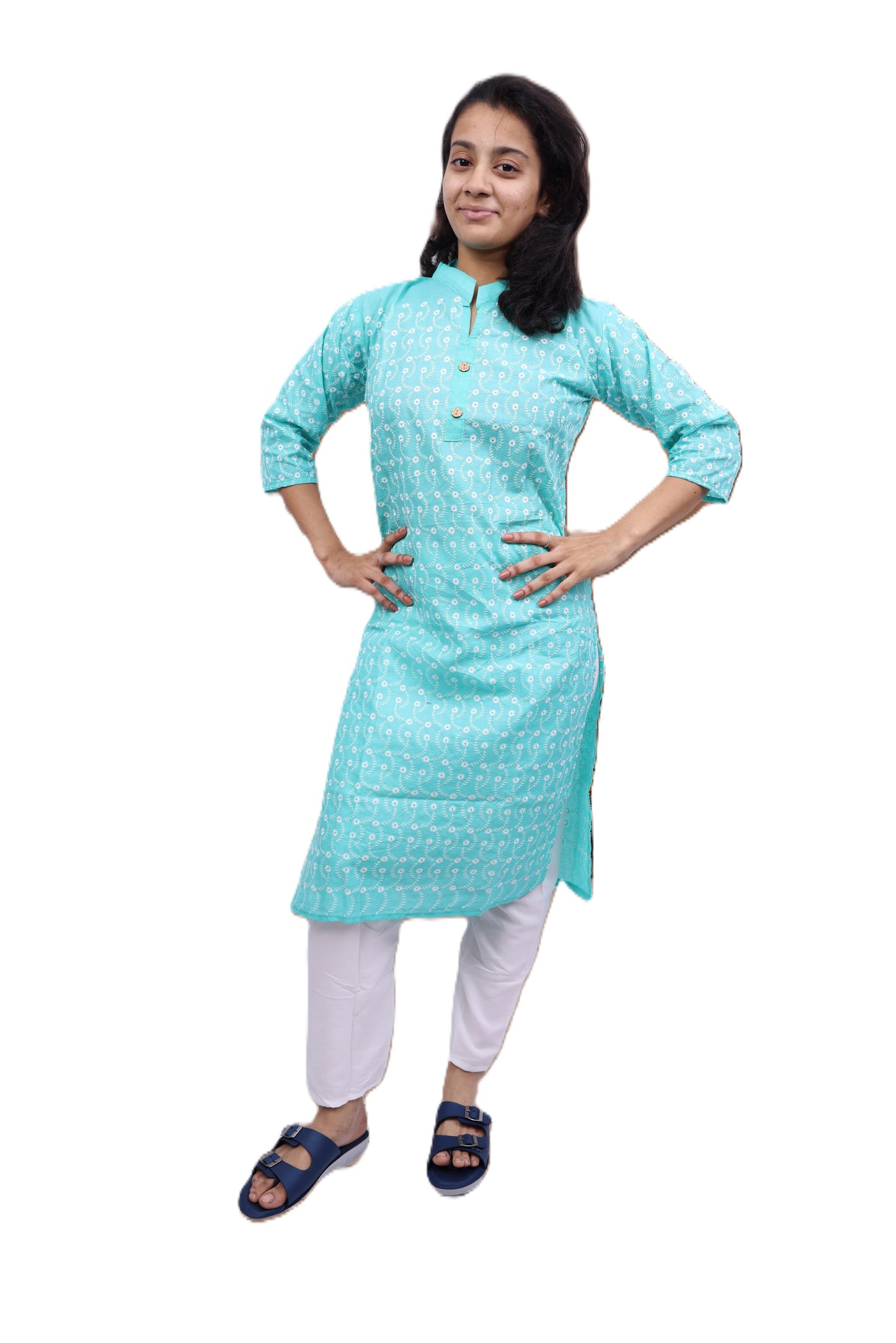 PickCell Embrodiary Kurti