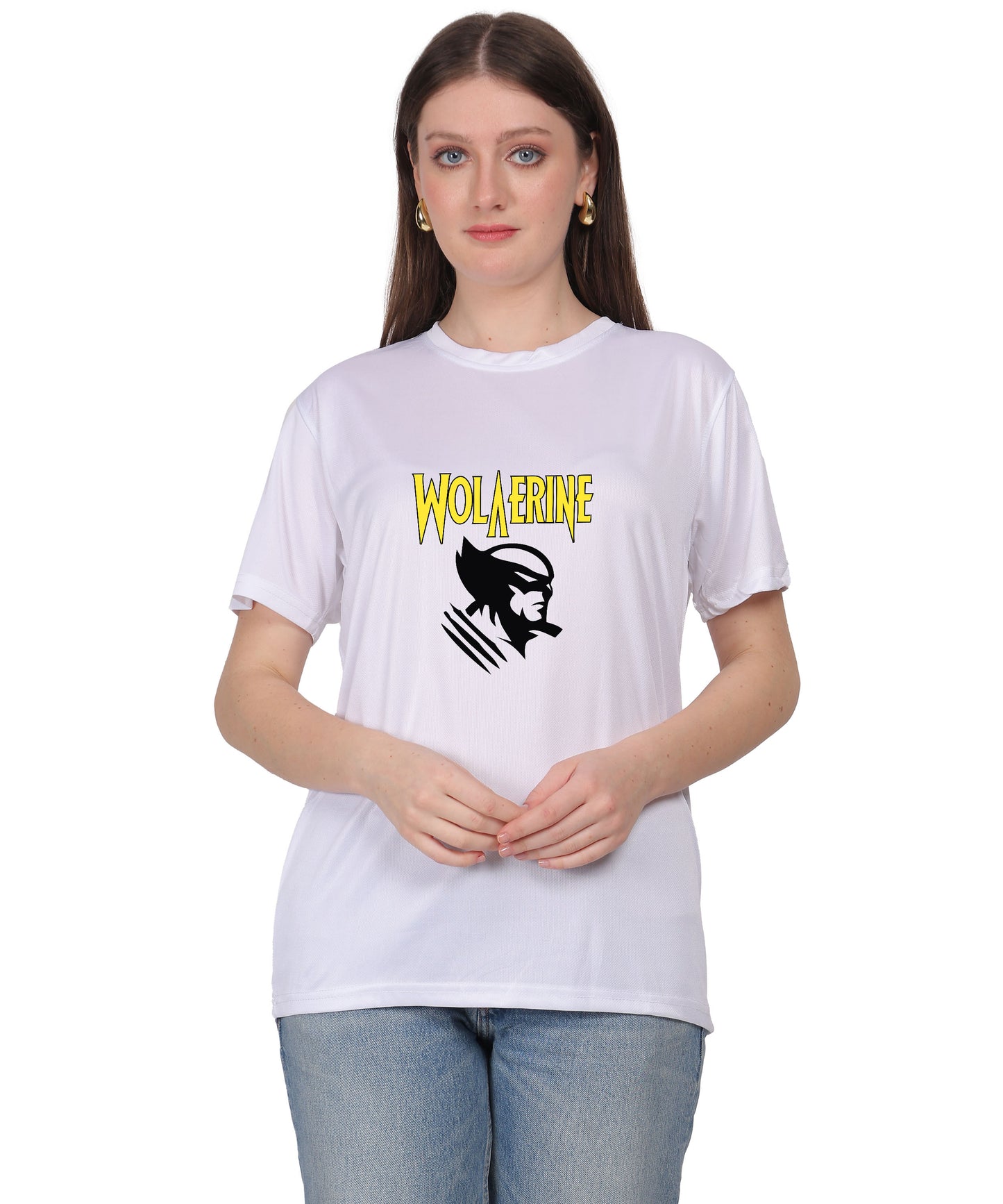 Wolverine Graphic Print Cotton T-Shirt, Casual Wear