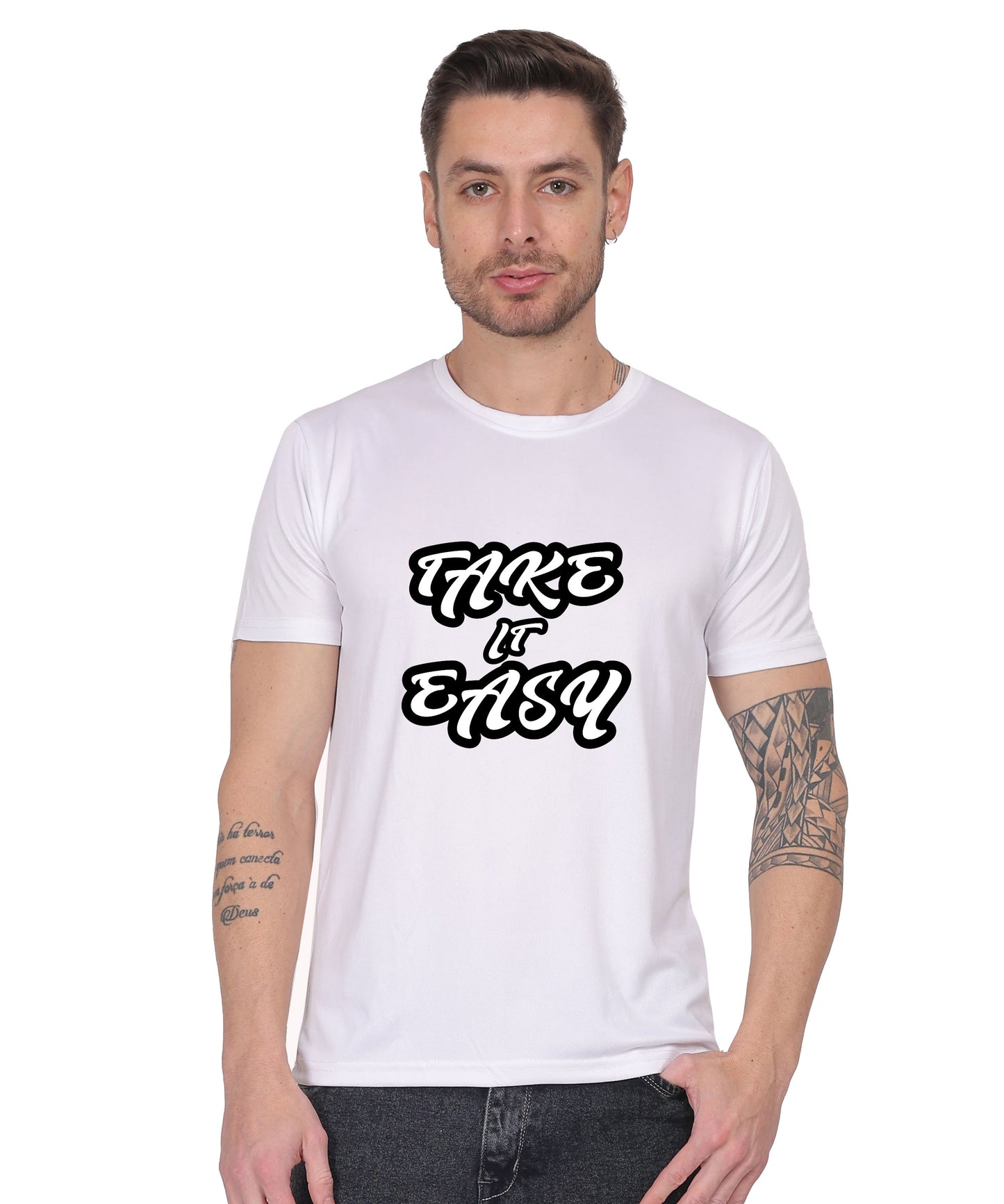 Generic Military Quote T-Shirt, Black Cotton, Short Sleeve, Regular Fit, Graphic Print, Crew Neck