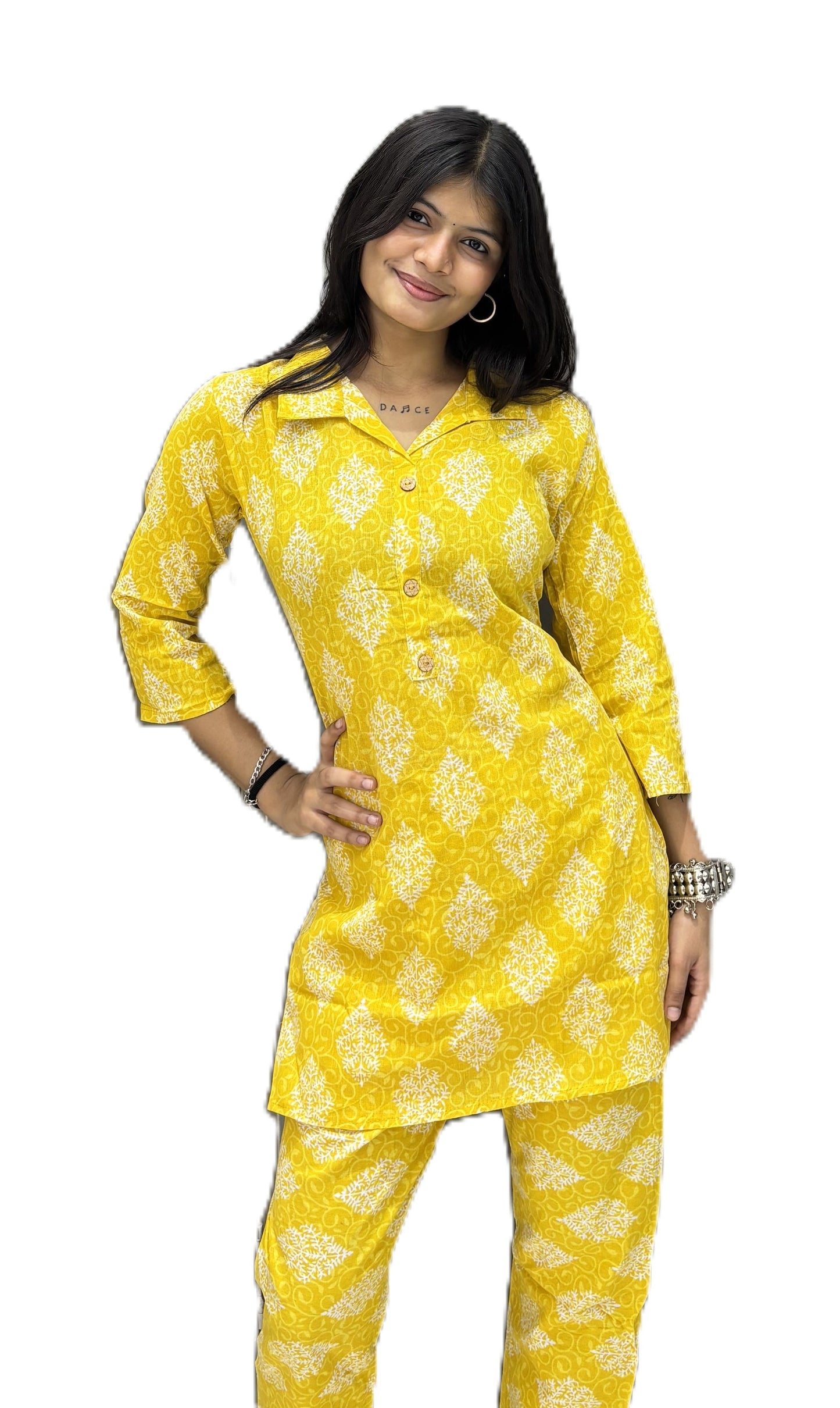 PickCell Printed Coord Set for Women