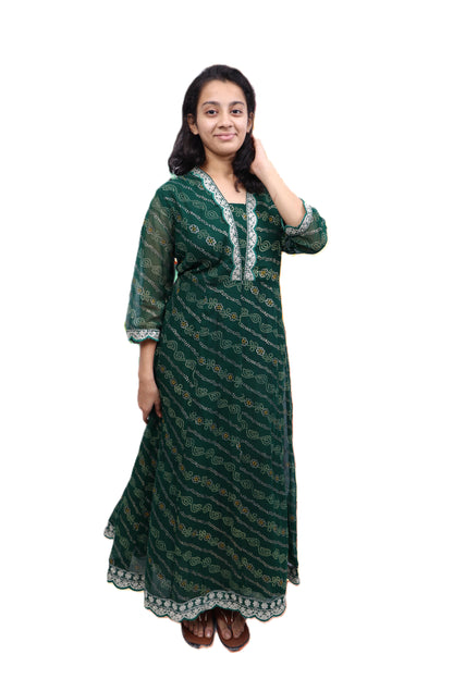 PickCell Embrodiary Premium Gown