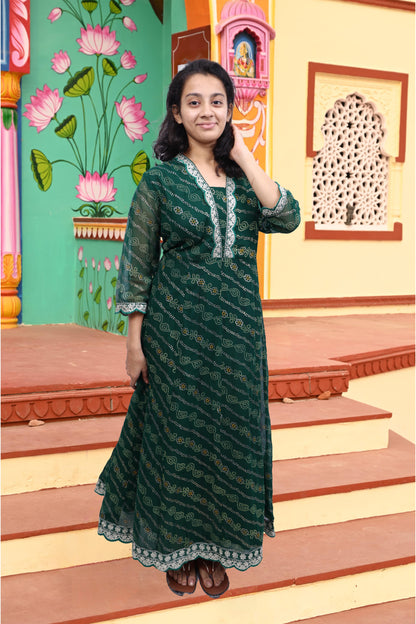 PickCell Embrodiary Premium Gown