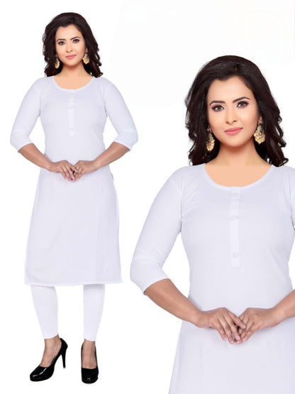 PickCell Plain Straight Kurti