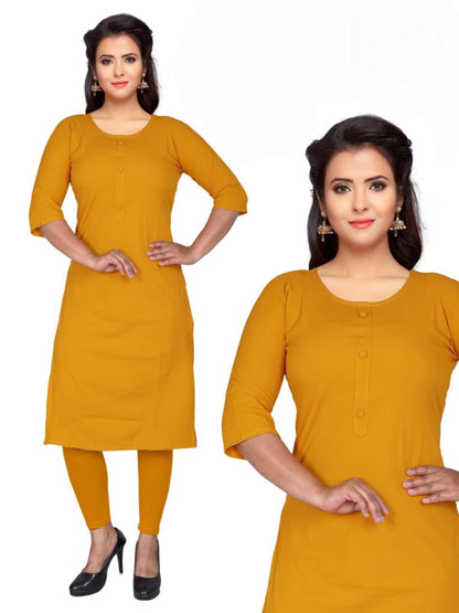 PickCell Plain Straight Kurti