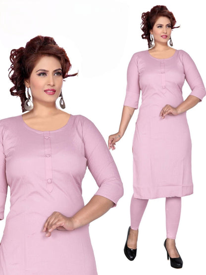 PickCell Plain Straight Kurti