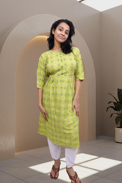 PickCell Printed Frock Kurti