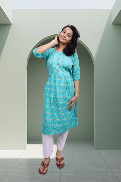 PickCell Printed Frock Kurti