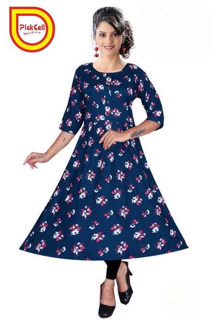 PickCell Printed Frock Kurti