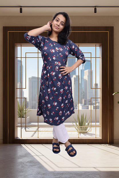 PickCell Printed Frock Kurti