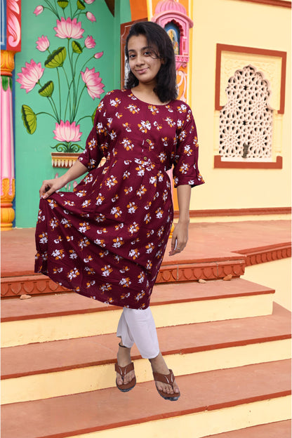 PickCell Printed Frock Kurti