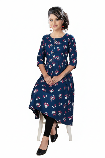 PickCell Printed Frock Kurti