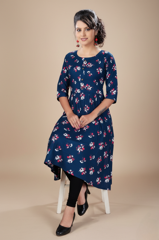 PickCell Printed Frock Kurti