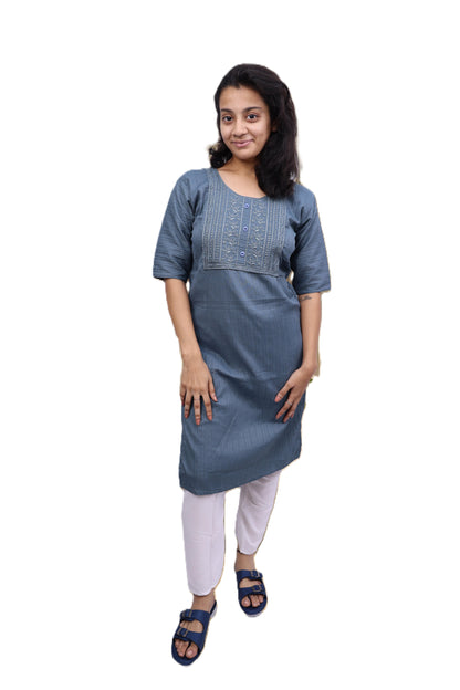 PickCell Embrodiary Kurti