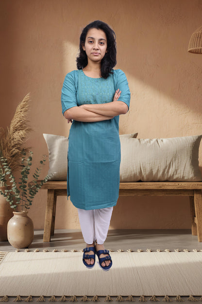 PickCell Embrodiary Kurti