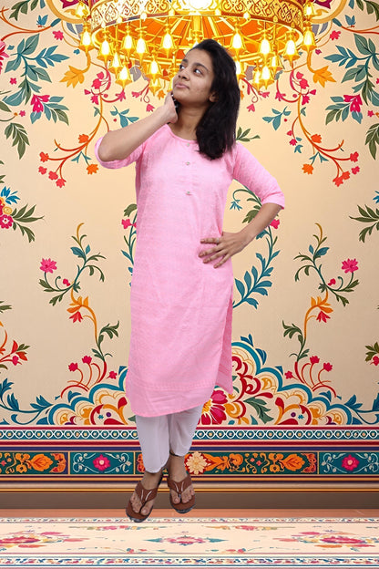 PickCell Embrodiary Kurti