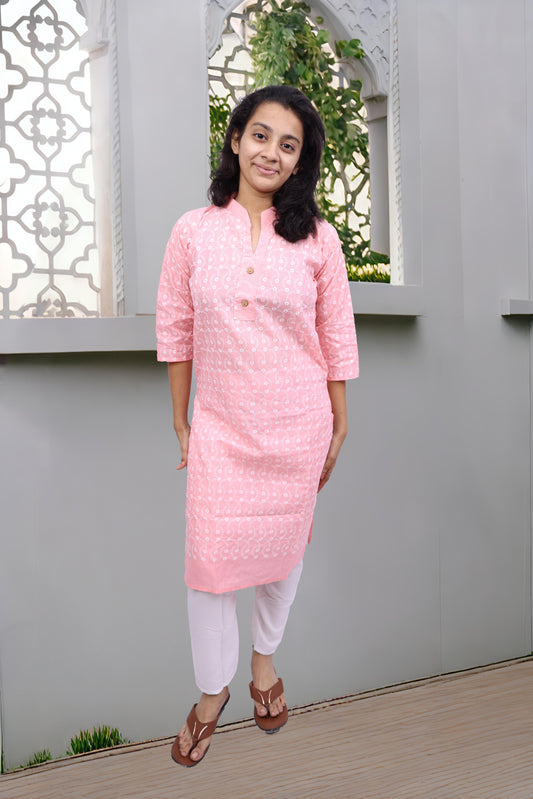 PickCell Embrodiary Kurti