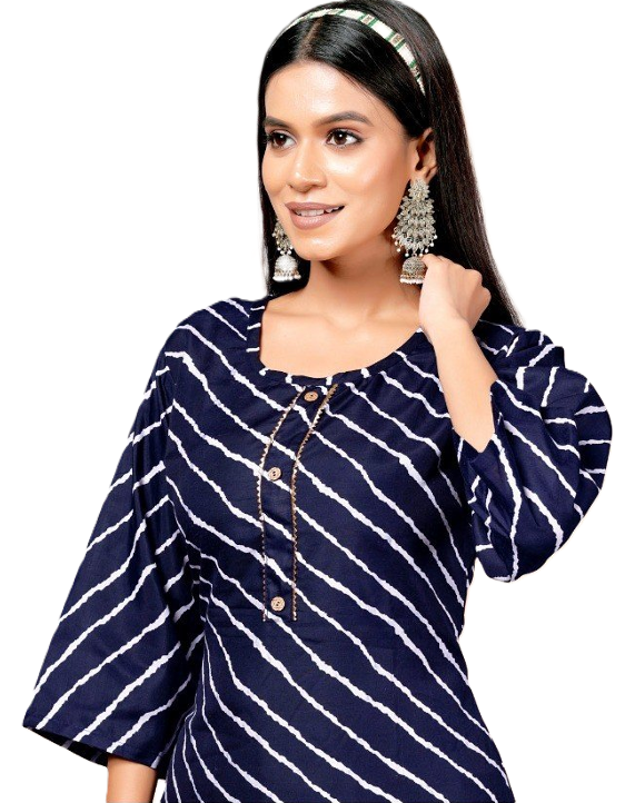 PickCell Lehariya Kurti for Women